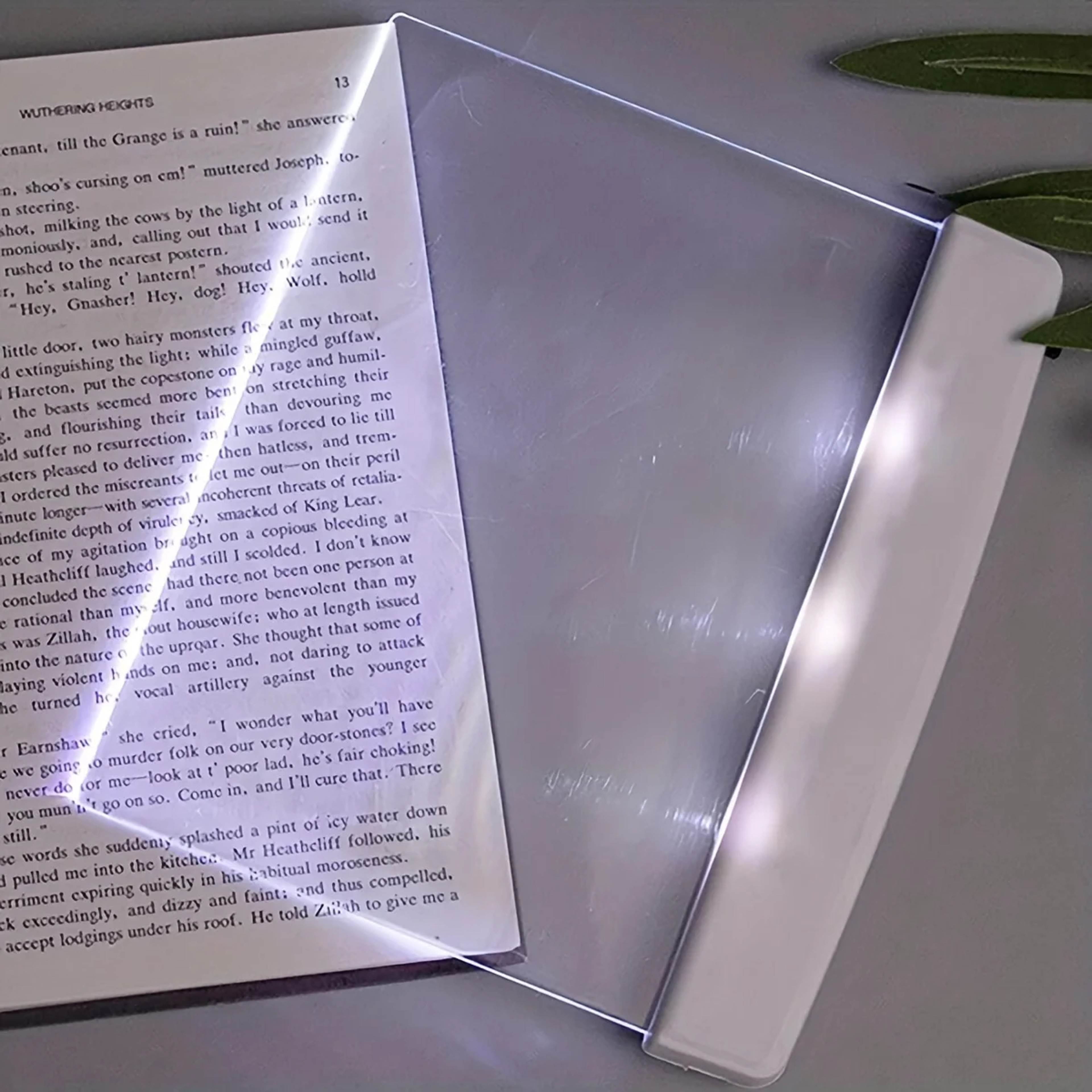 LED Flat Panel Night Vision Reading Light  Eye Protection For Students  Night Readers 2