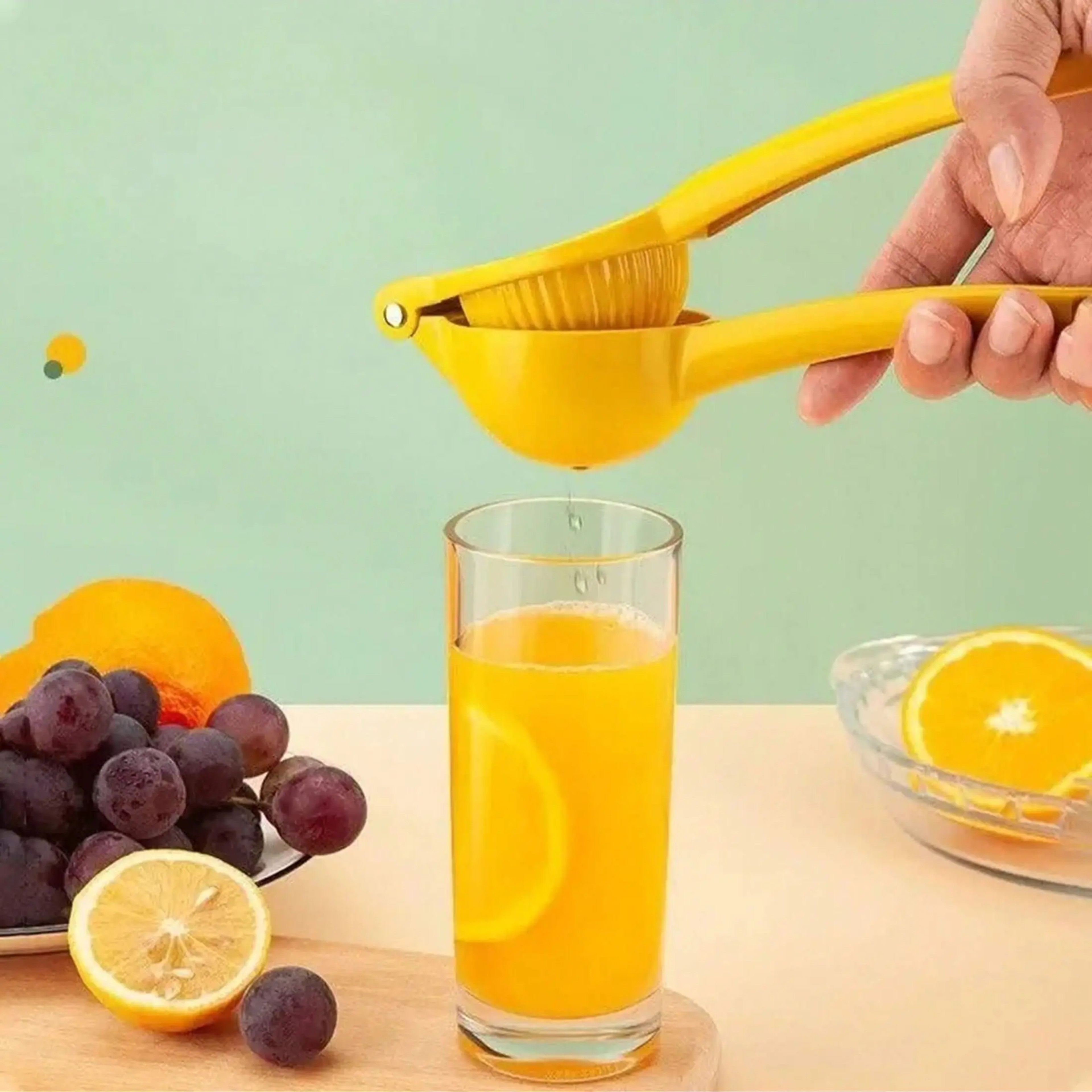 Multifunctional Manual Citrus Juicer  Hand Squeezer For Fresh Lemon Orange Grape Juice  EasytoUse K 0