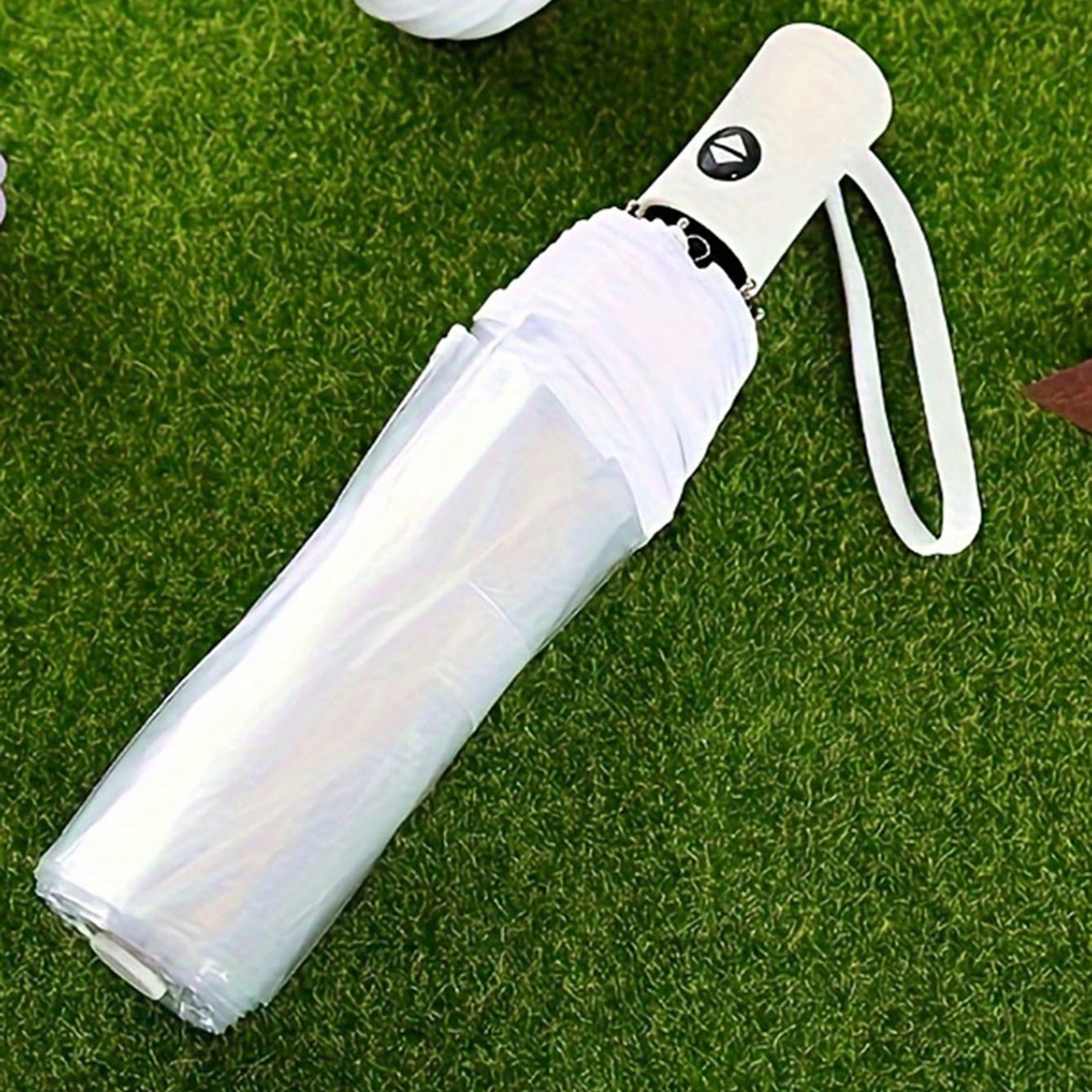 Automatic Transparent Folding Umbrella  Waterproof  Durable Travel Gear For All Weather 3
