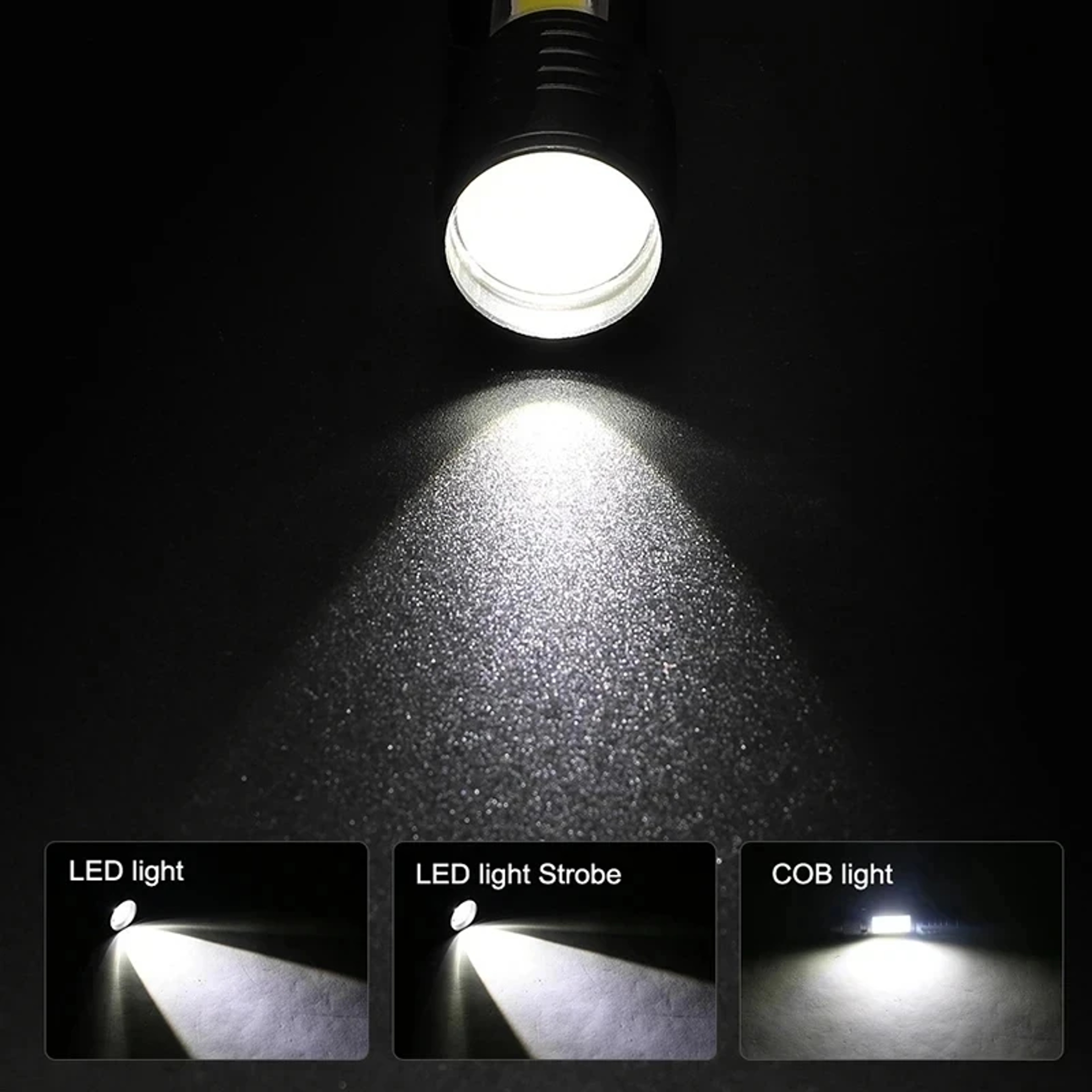 USB Rechargeable Mini Flashlight COBXPE Portable Torch For Camping And Emergencies 2