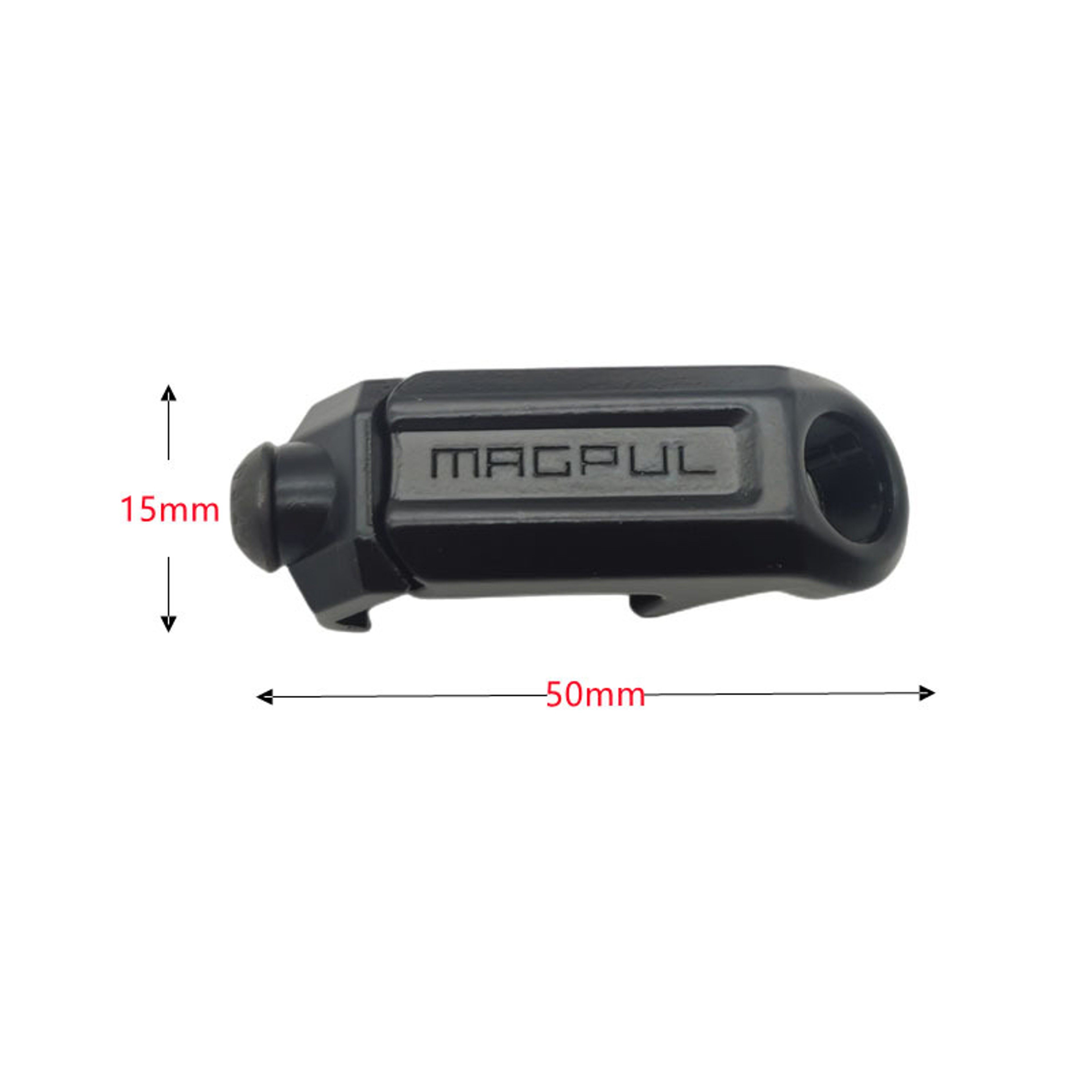 Heavy Duty Quick Detach Rail Mount For Mlok With Sling Swivel Picatinny Rail Mount Base 2
