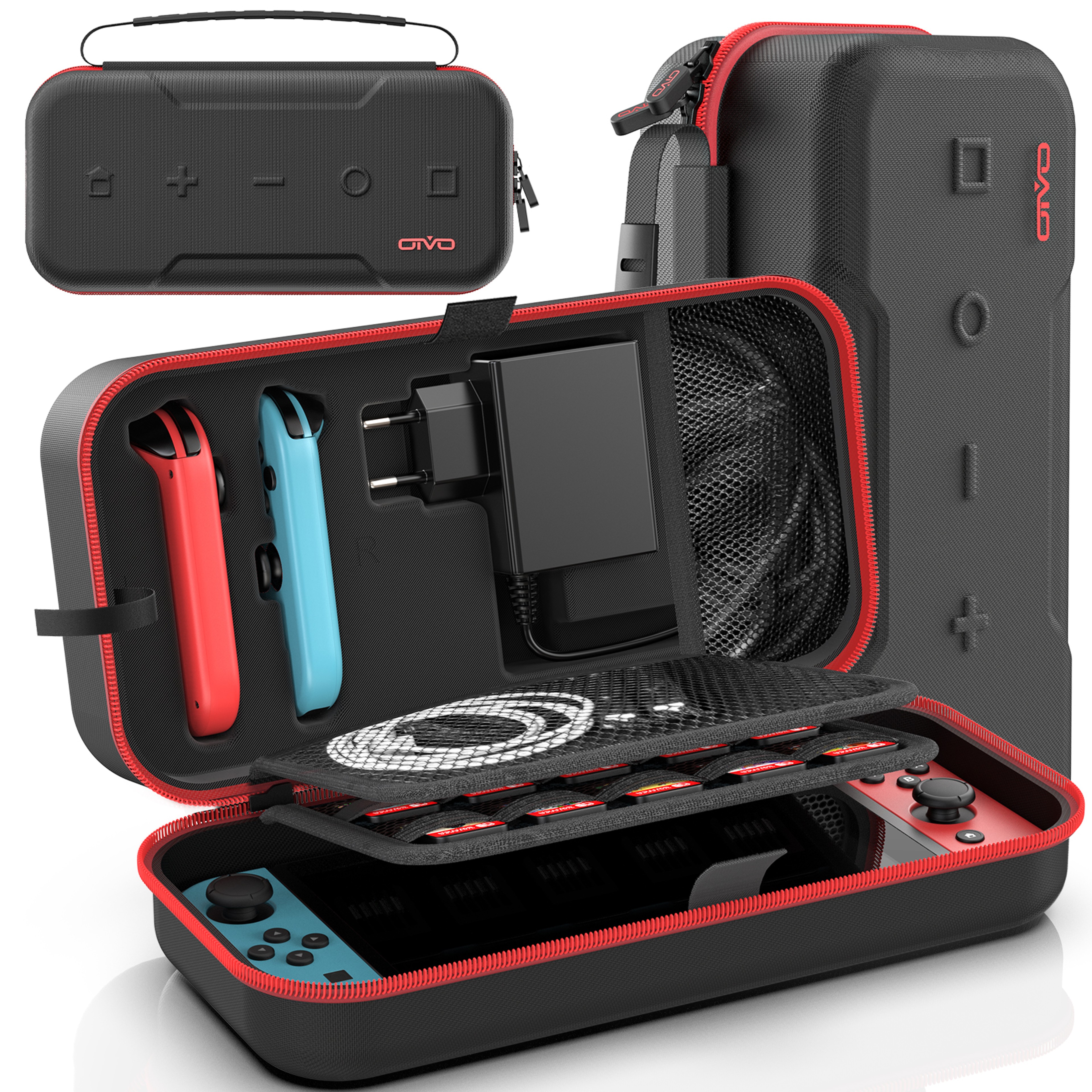 Large Storage Bag For Switch Waterproof Travel Carrying Case For N Switch OLED Anti Scratch Protect 1