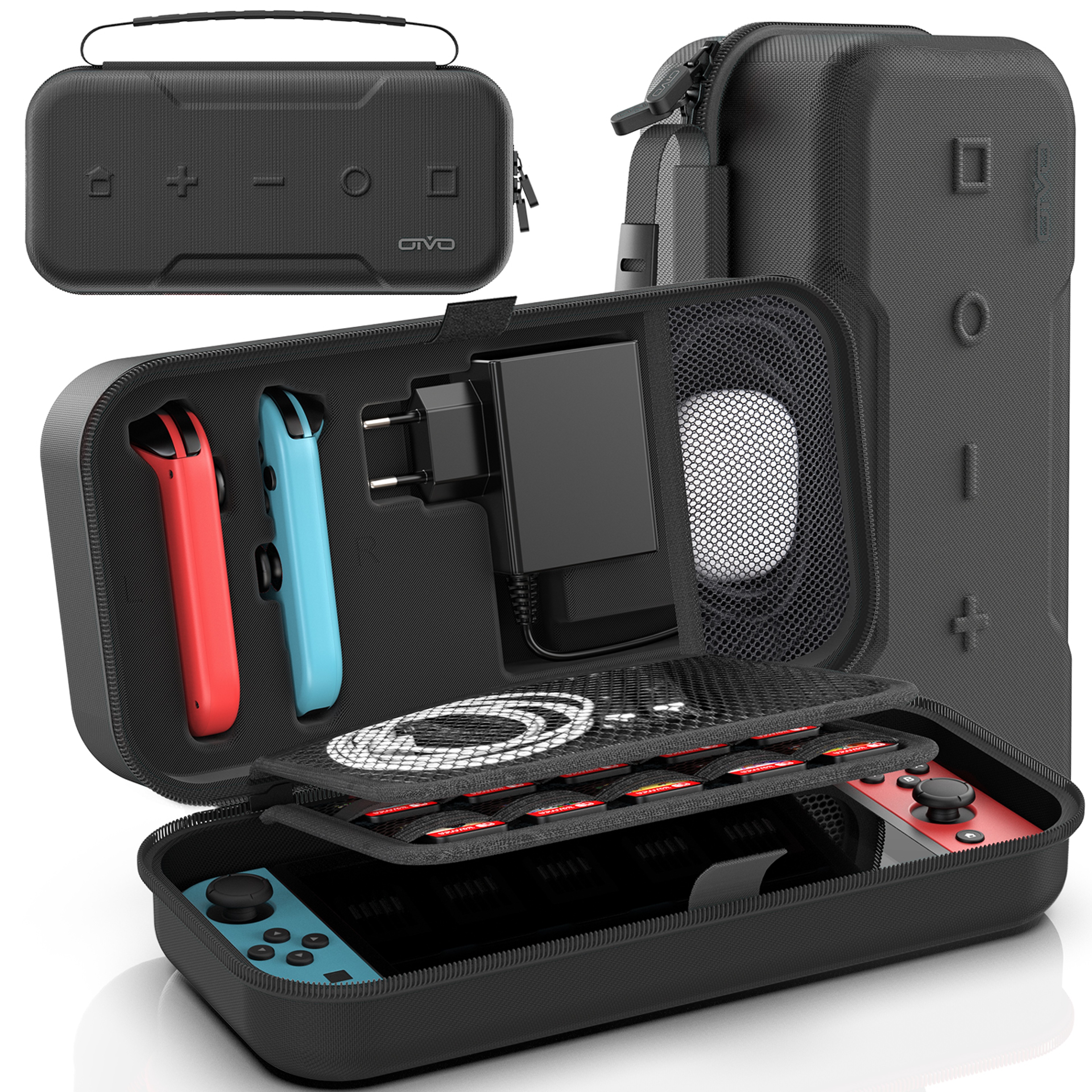 Large Storage Bag For Switch Waterproof Travel Carrying Case For N Switch OLED Anti Scratch Protect 0