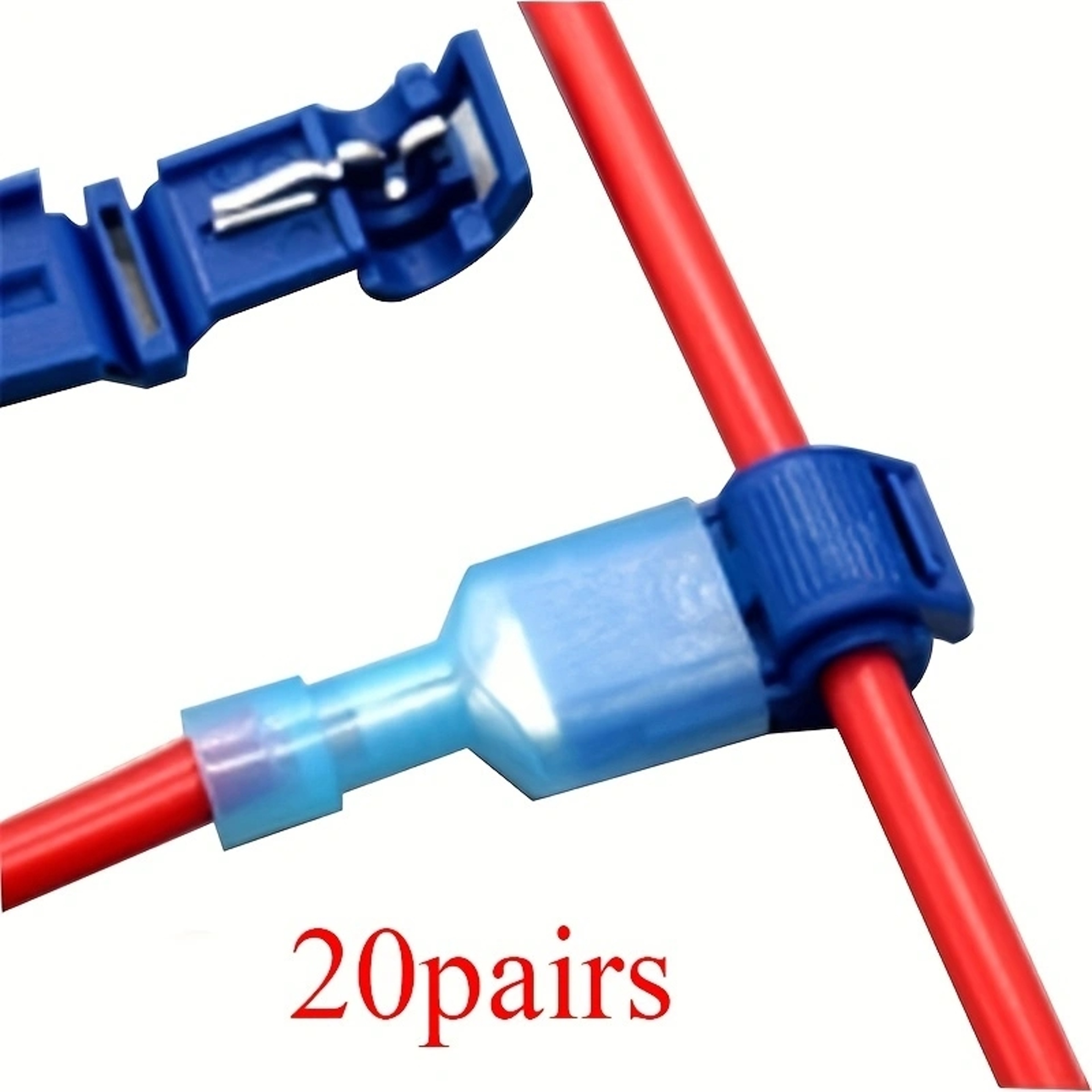 Quick Electrical Wire Connectors Snap Splice Lock Terminals For Safe Crimping  Splicing 1