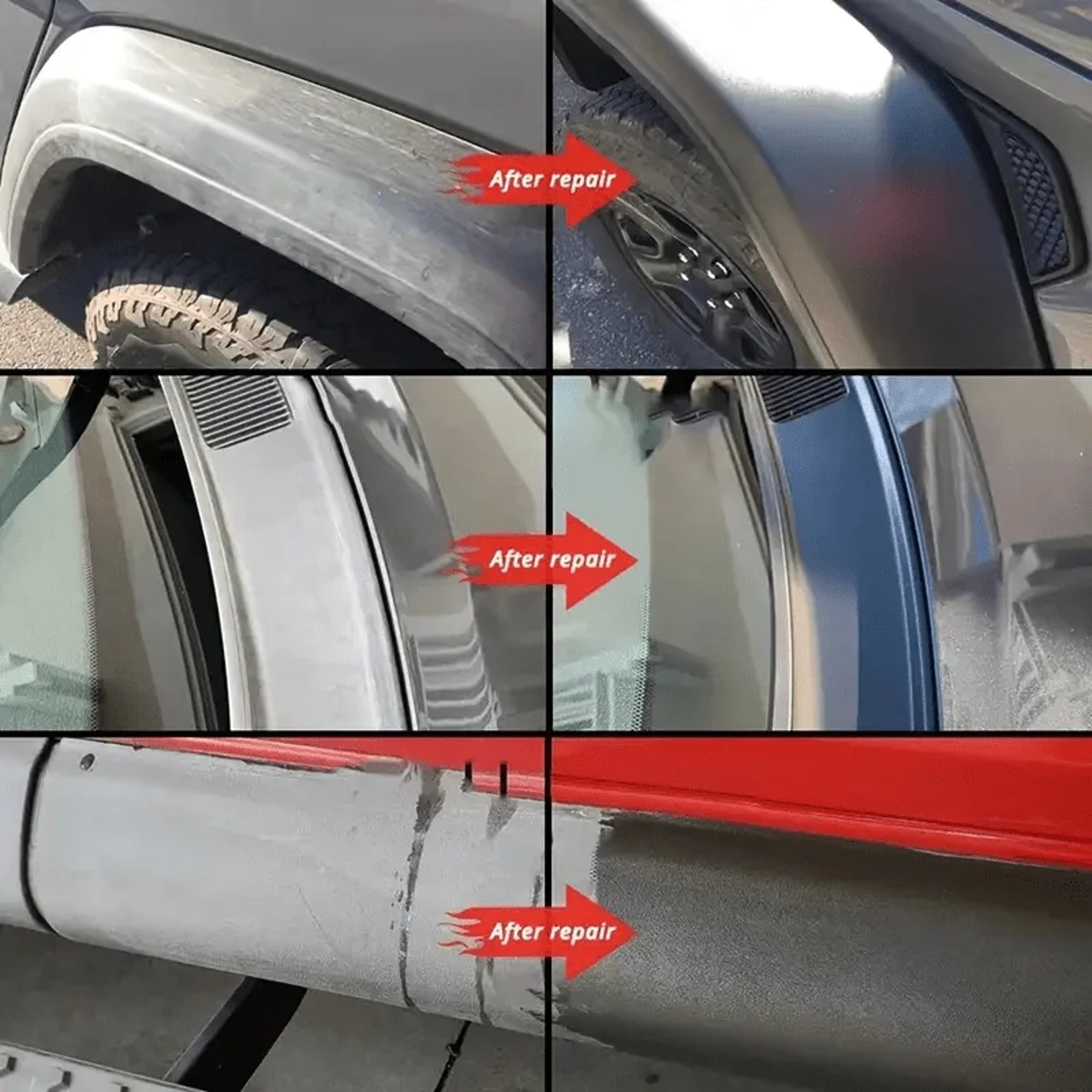 Car Bumper Repair Paste Restores Artificial Leather  Enhances Black Effect For Car Bumpers 1