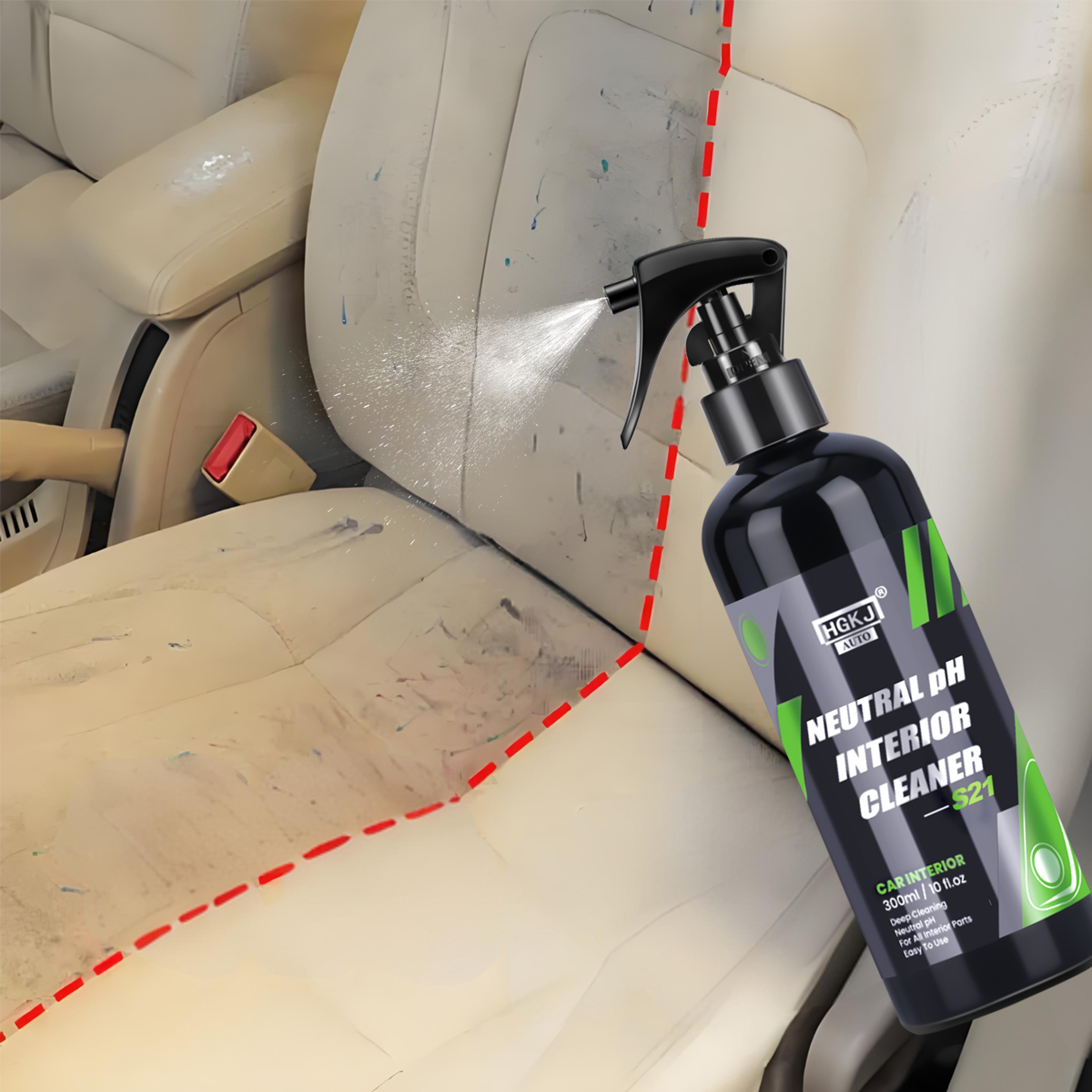 Car Interior Cleaner Spray Leather Fabric  Dashboard Multi Surface Cleaner 0