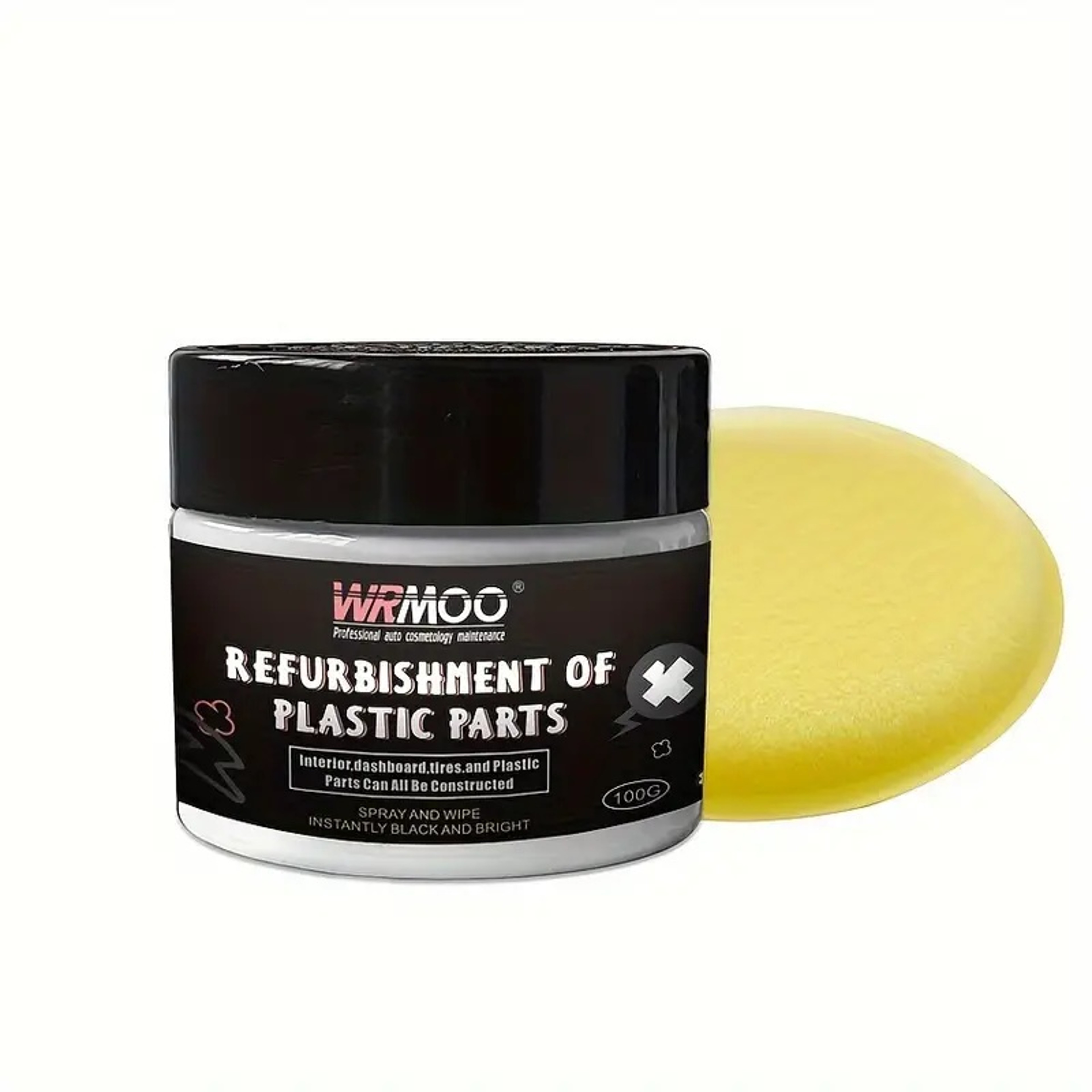 Car Plastic Restorer Back To Black Gloss Polish  Leather Cleaner For Auto Plastic Leather And More 4