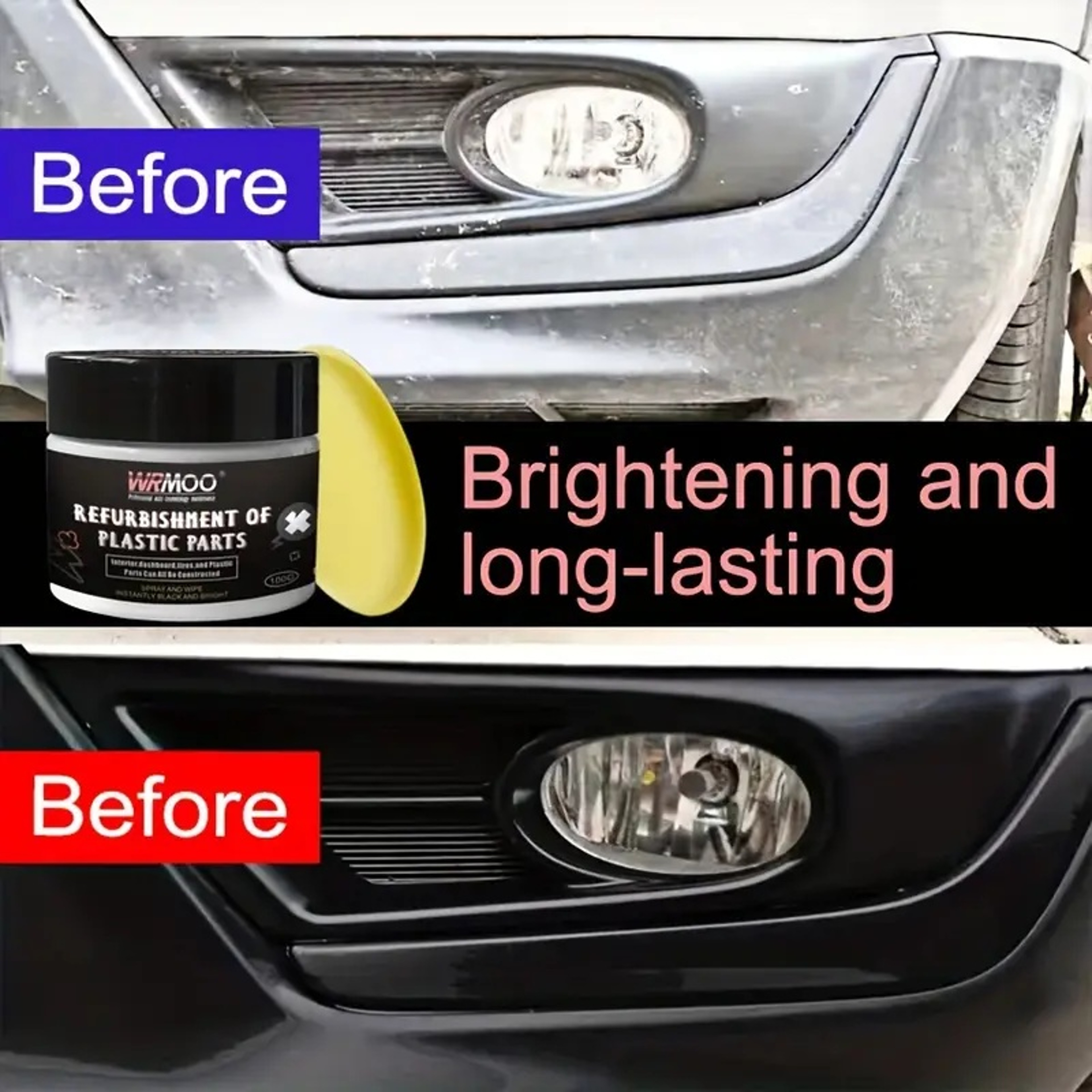 Car Plastic Restorer Back To Black Gloss Polish  Leather Cleaner For Auto Plastic Leather And More 1