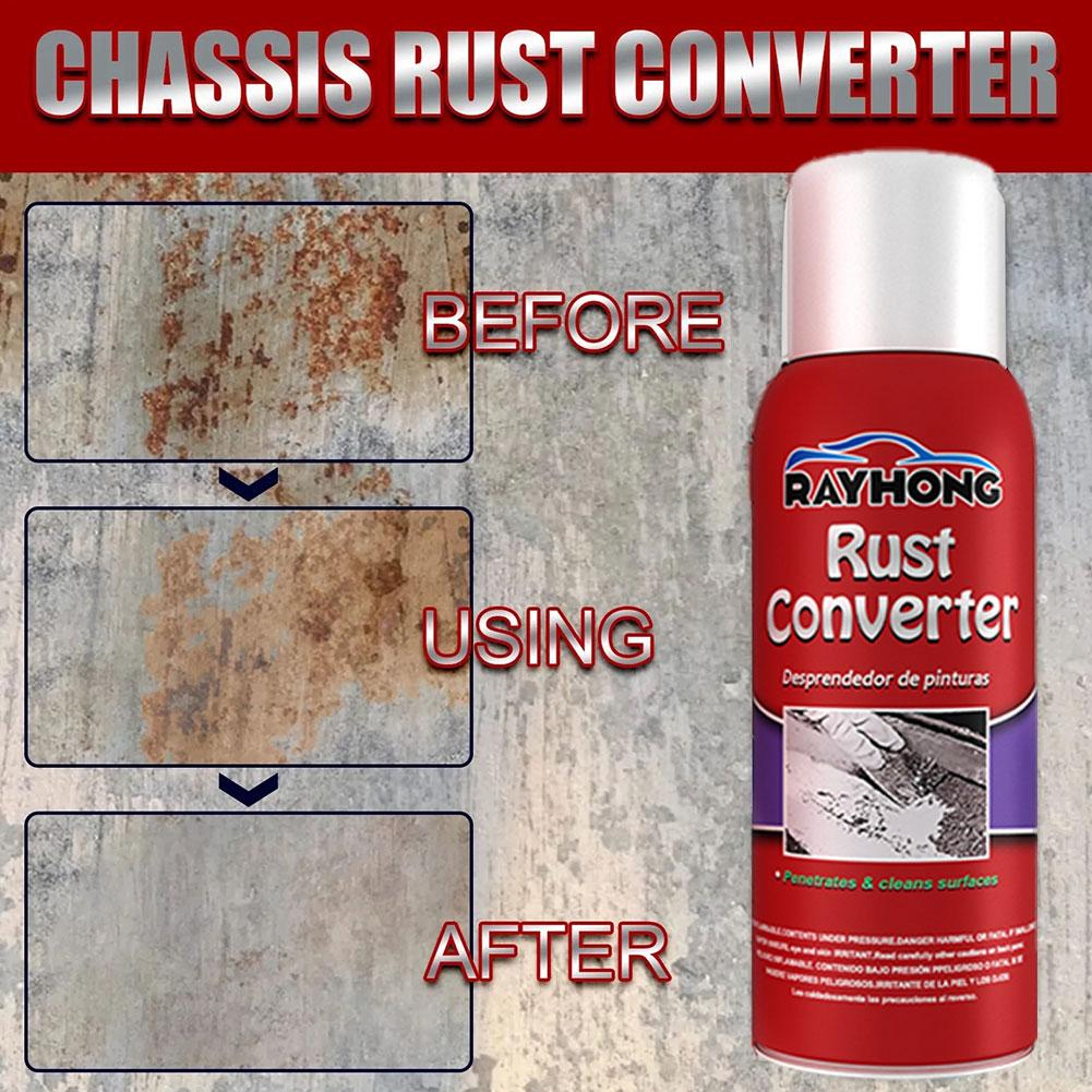 Rust Protection Primer For Auto Body Multi Functional Car Paint  Rust Converter 2