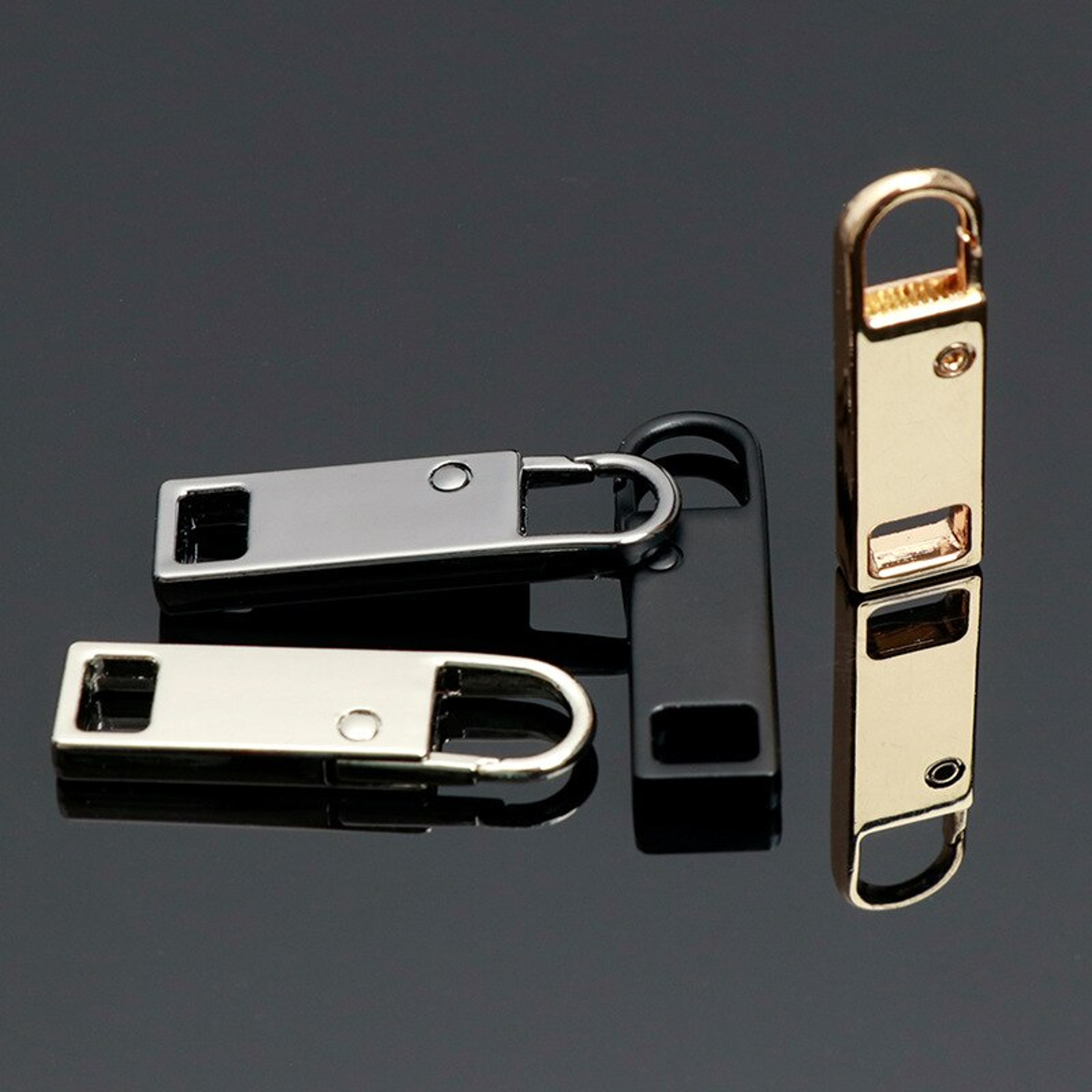 Detachable Zipper Pull Multi Color Replacement Zipper Accessories For Jeans  Backpacks 0
