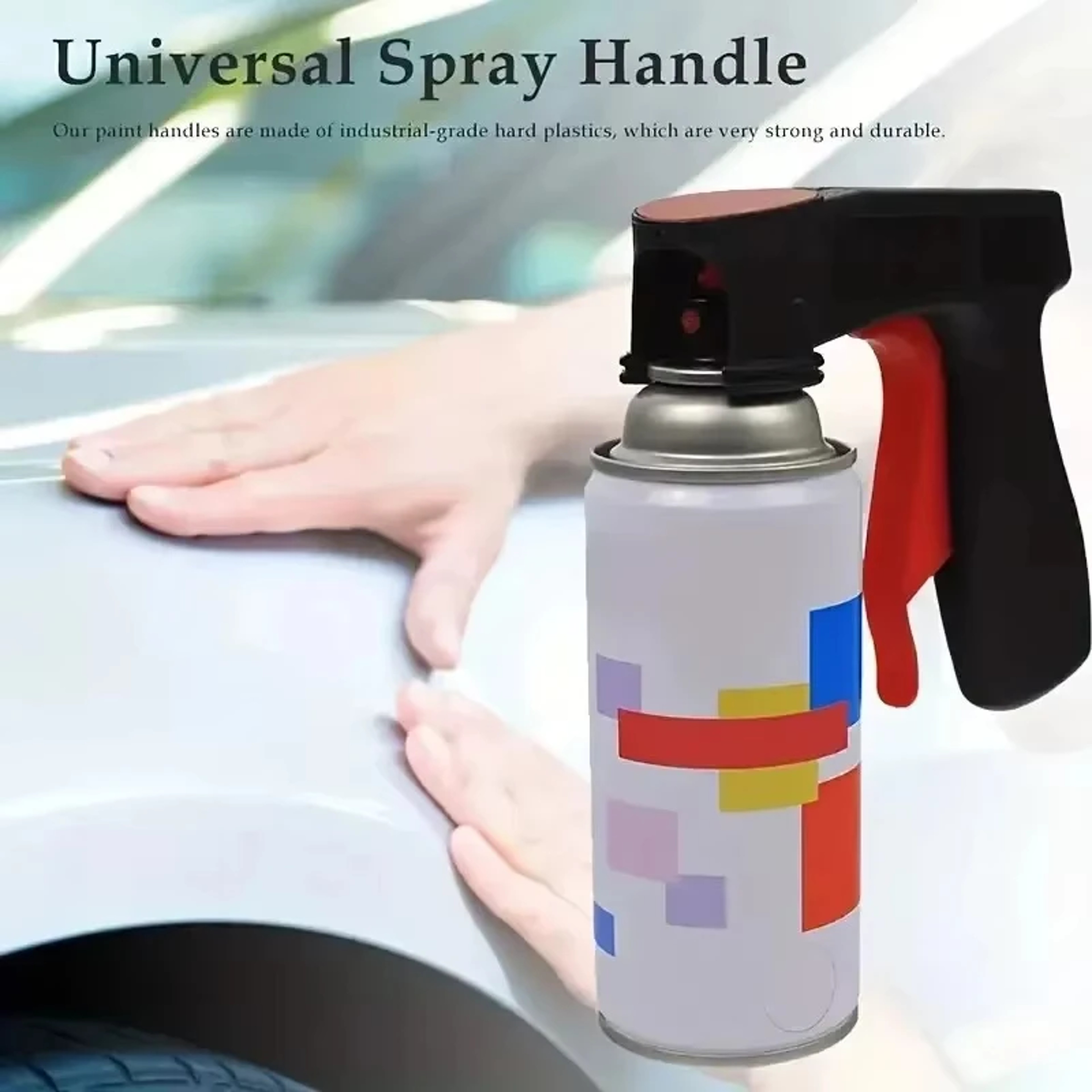 Portable Spray Paint Handle Universal Reusable Hand Spray Gun For Car Color Changing  DIY Projects 1