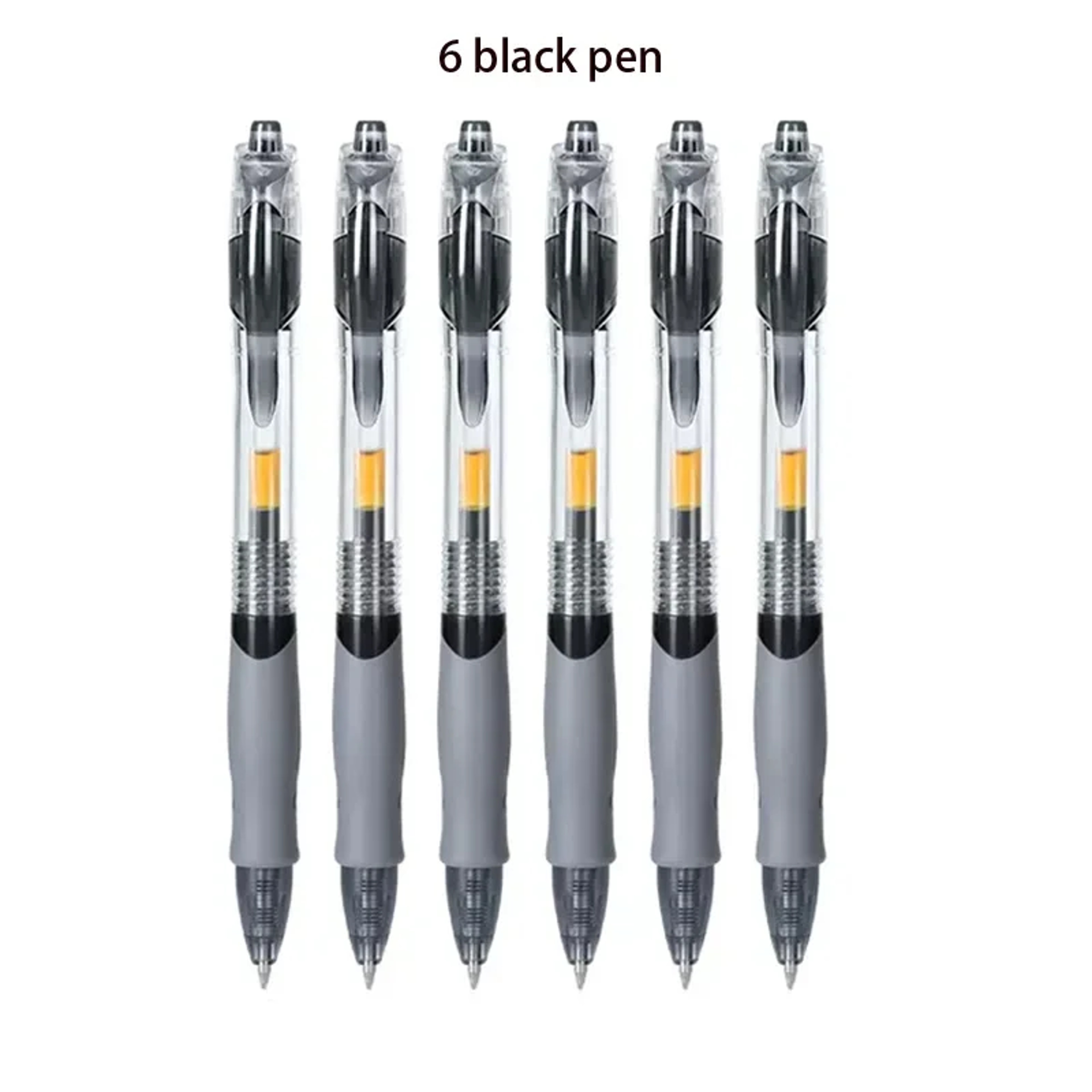 Retractable Gel Pens Set Black Red Blue Ink Ballpoint For Writing  Office Supplies 3