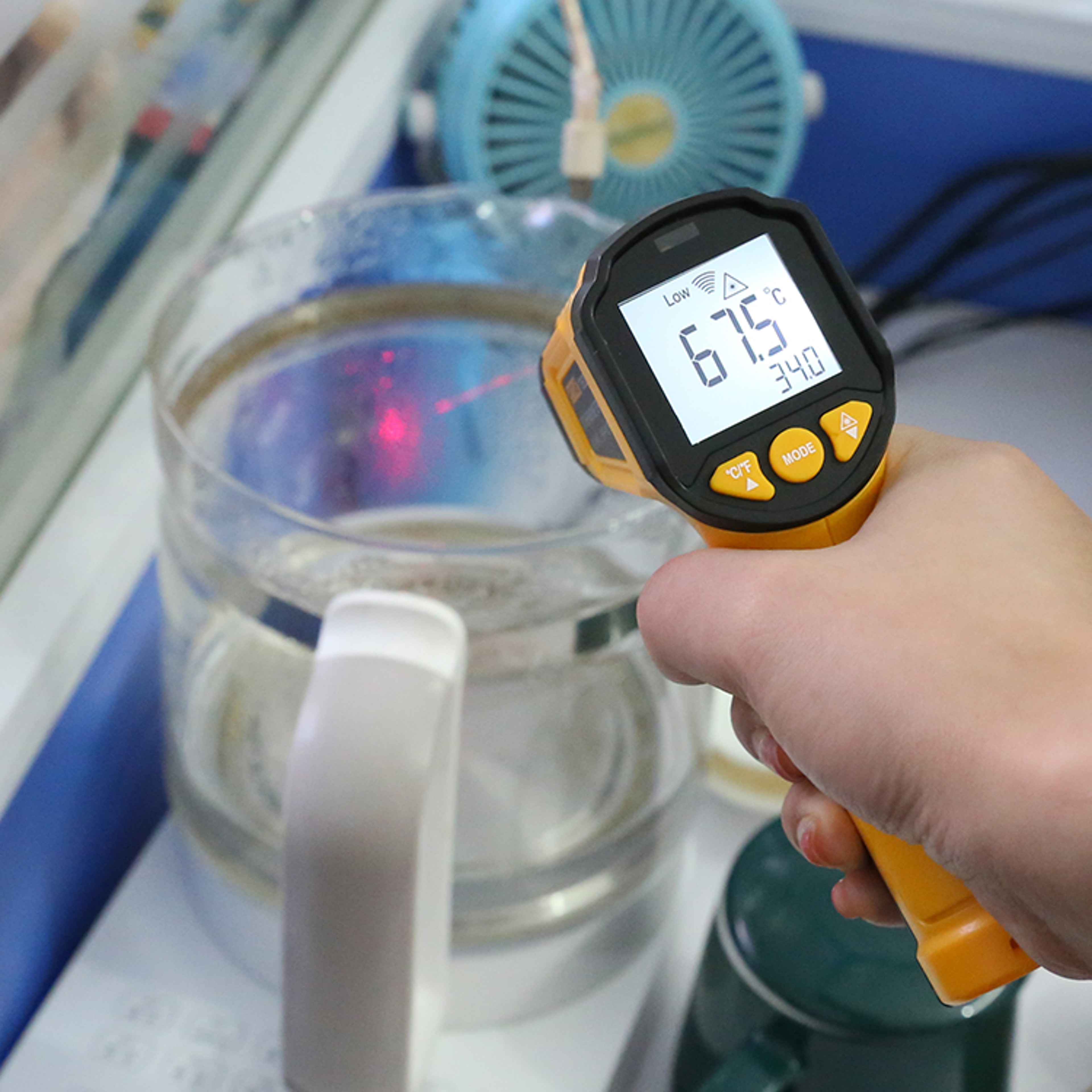 Infrared Non Contact Thermometer High Precision Handheld Electronic Temperature Gauge For Industria 0