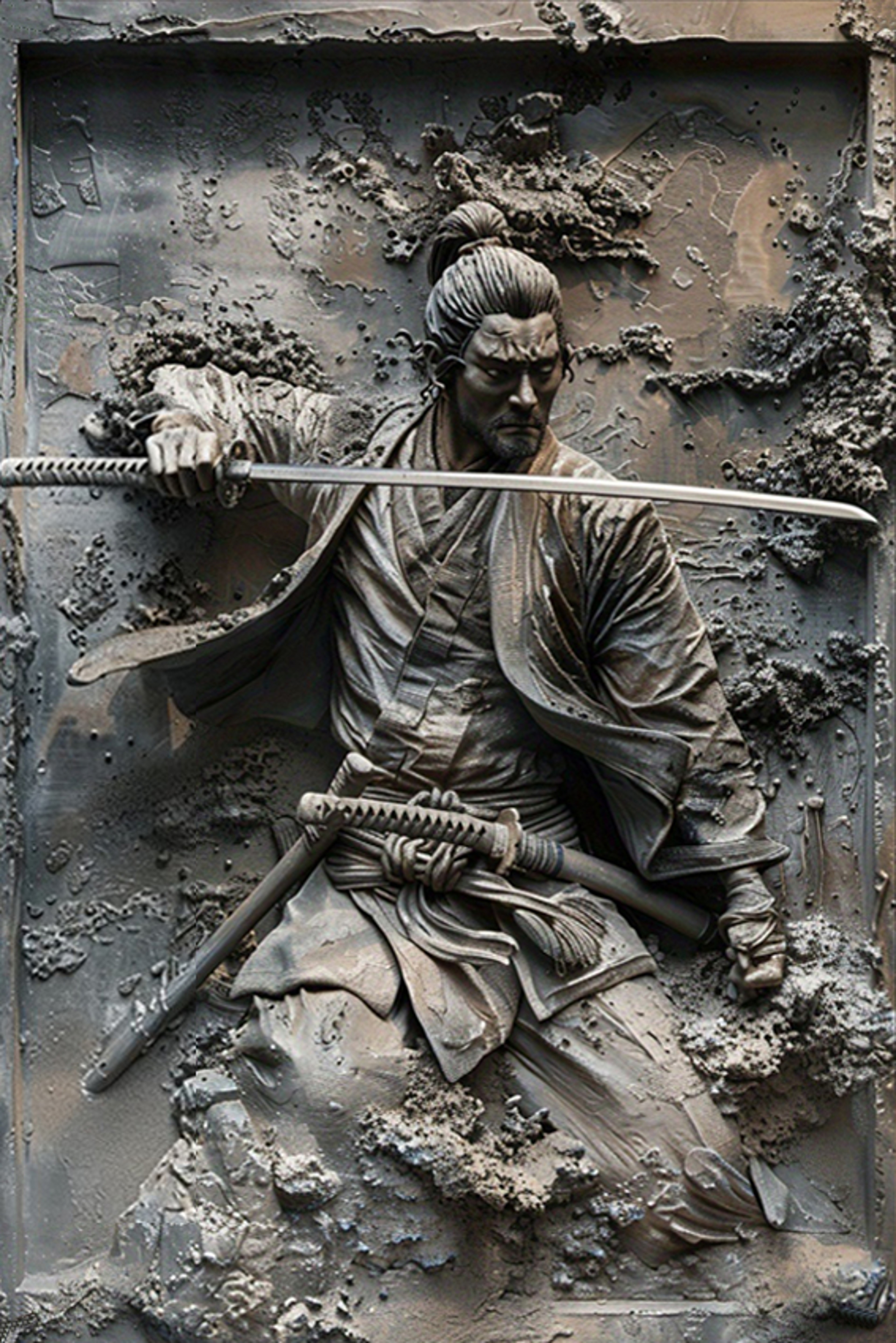 Vintage Samurai Ninja Metal Wall Art Plaque Perfect For Cafe Man Cave Bars Garden Home Room Clubs   5