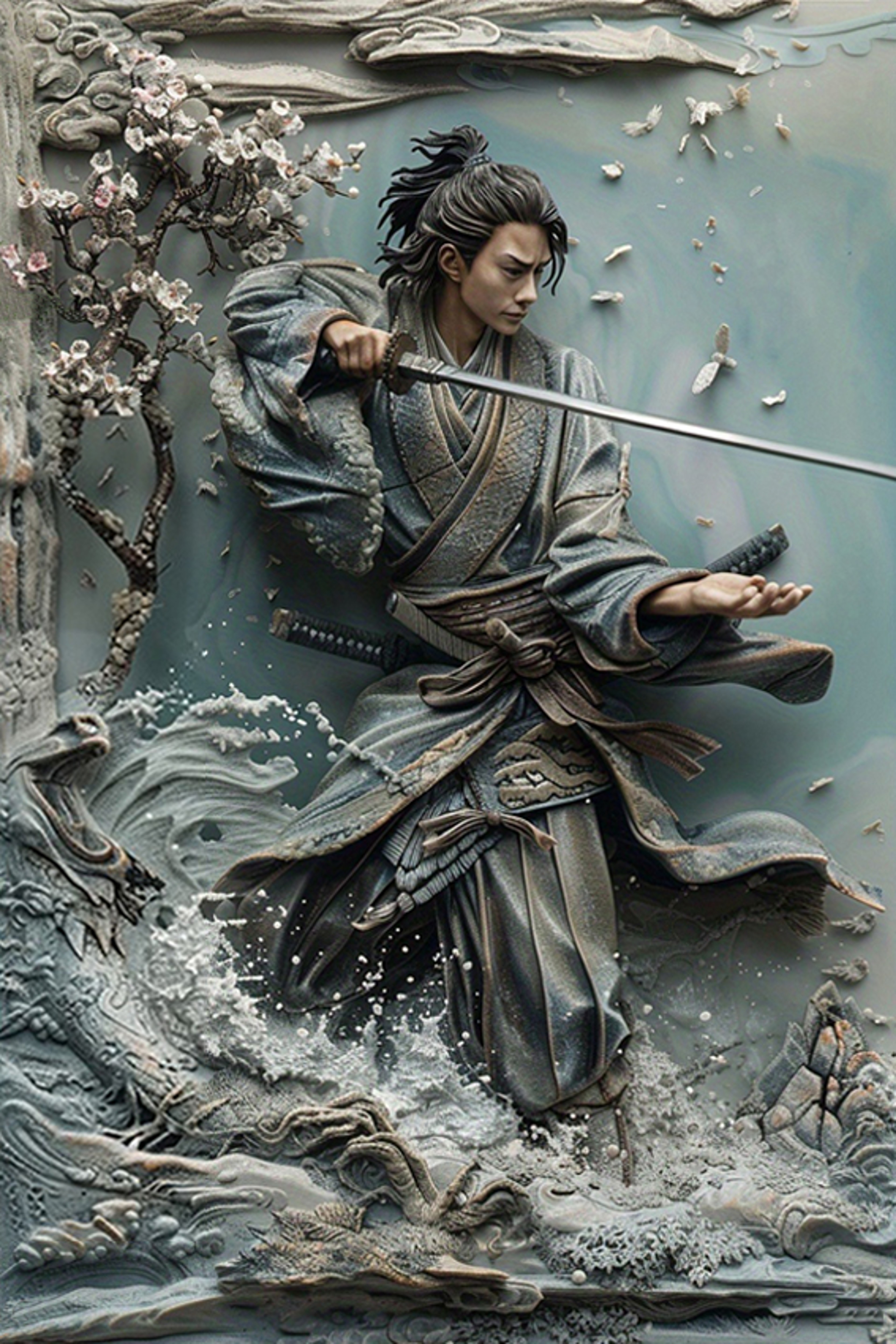 Vintage Samurai Ninja Metal Wall Art Plaque Perfect For Cafe Man Cave Bars Garden Home Room Clubs   7