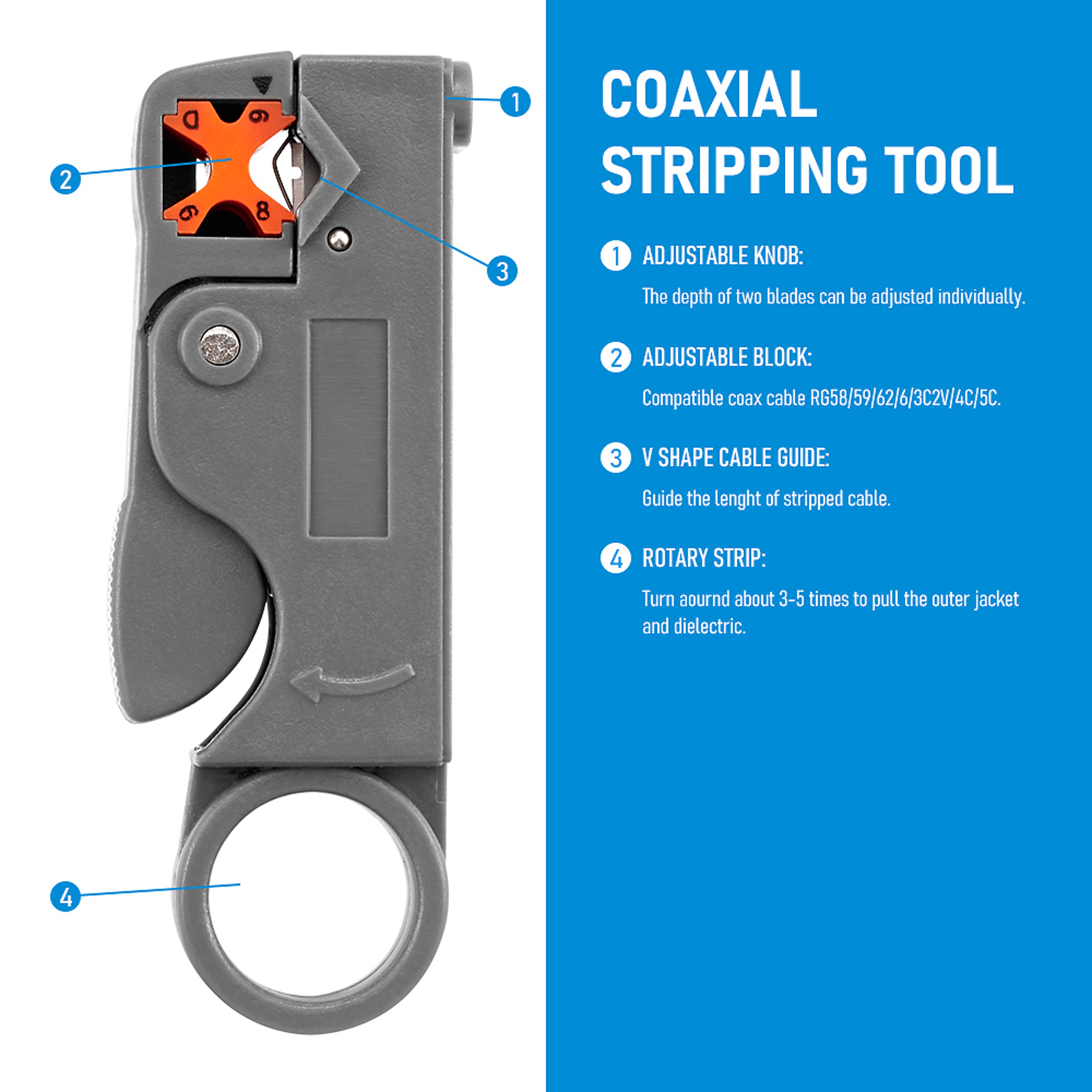 Heavy Duty Stripping Pliers Stainless Steel Wire Stripper Tool With Insulated Handle For Electrical 6