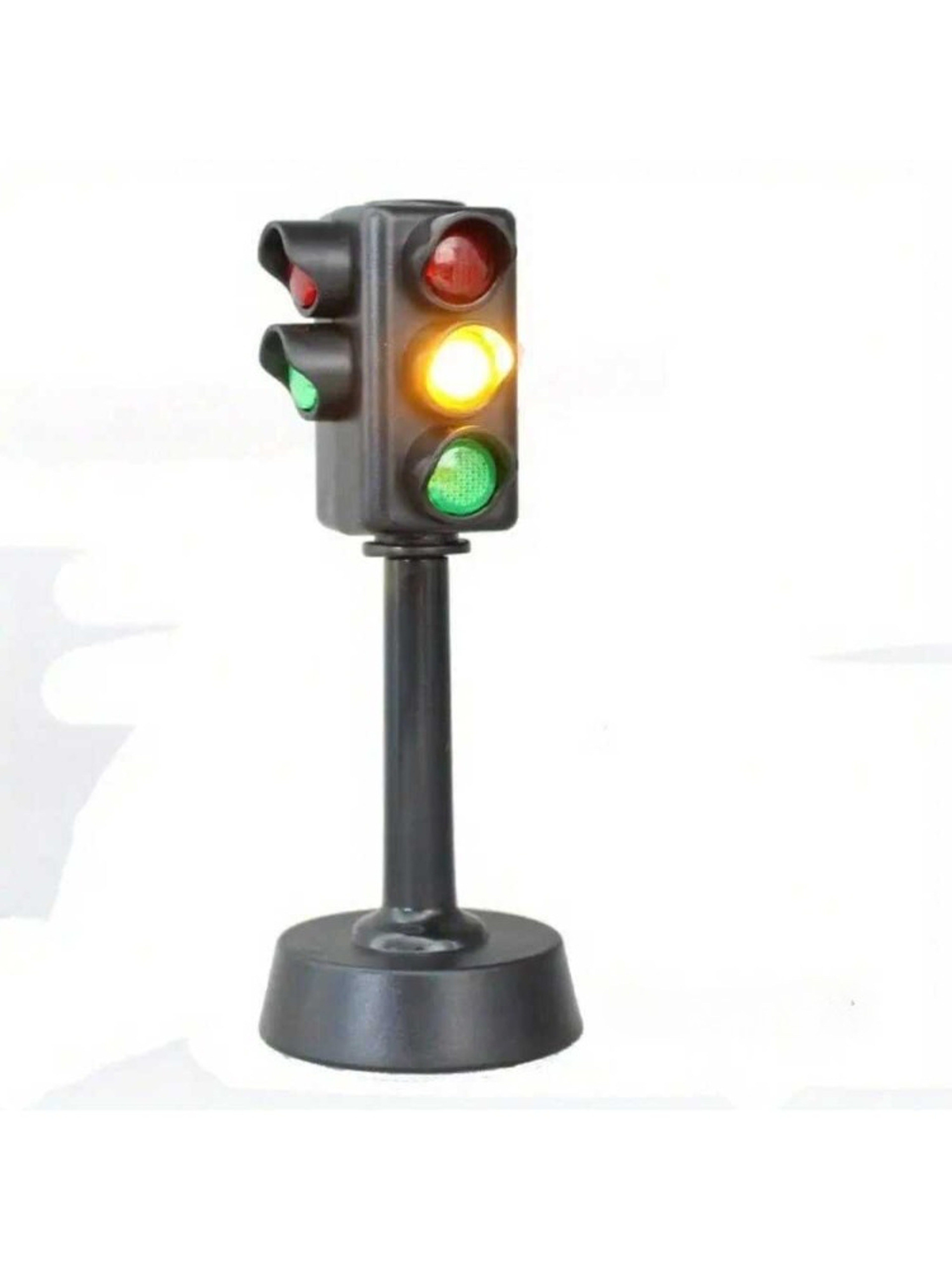 Mini Traffic Signs  Road Light Puzzle Toy For Kids Educational Safety Set 1