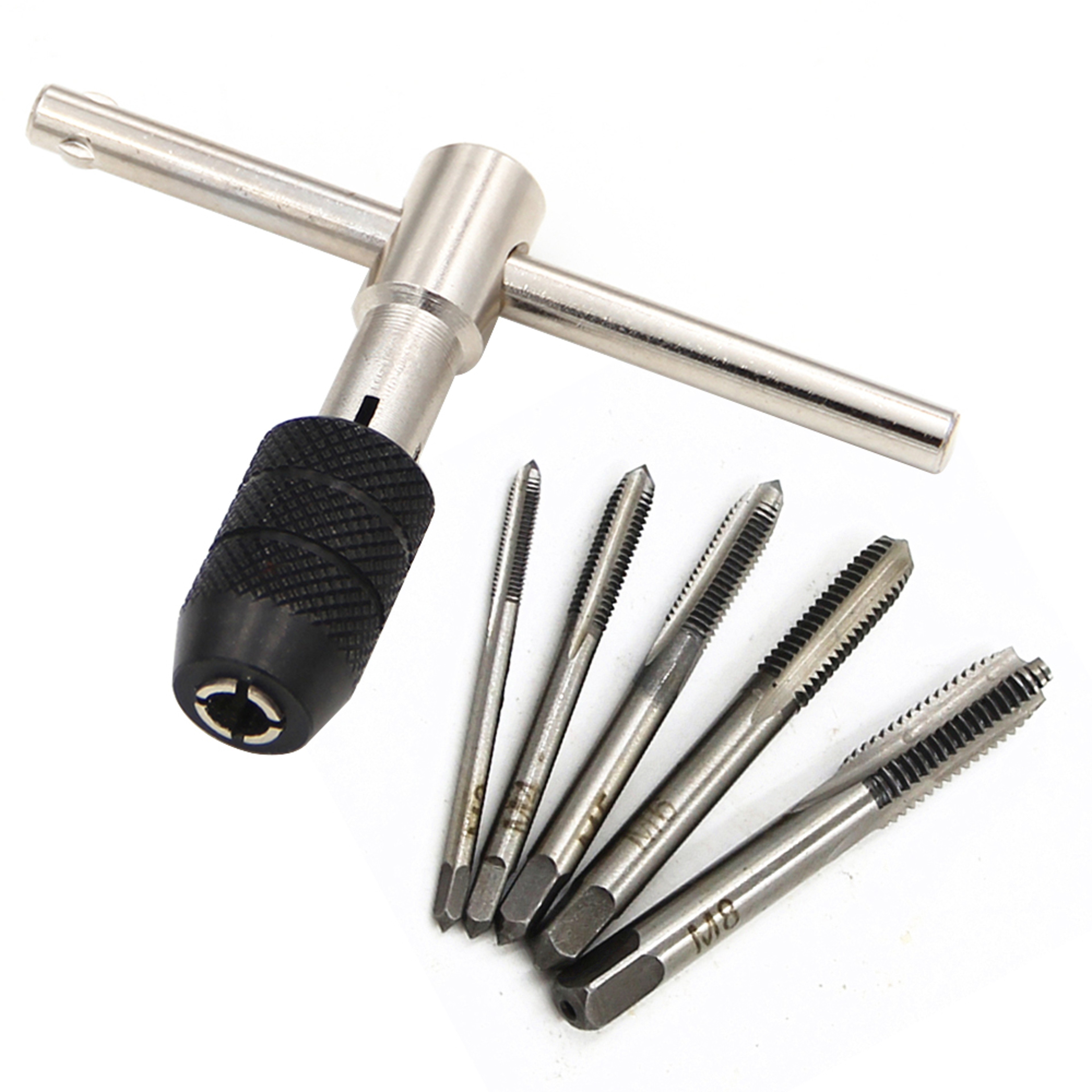 Hand Tap Wrench Thread Tapping Tool Set Precision Set For DIY  Professional Use 2