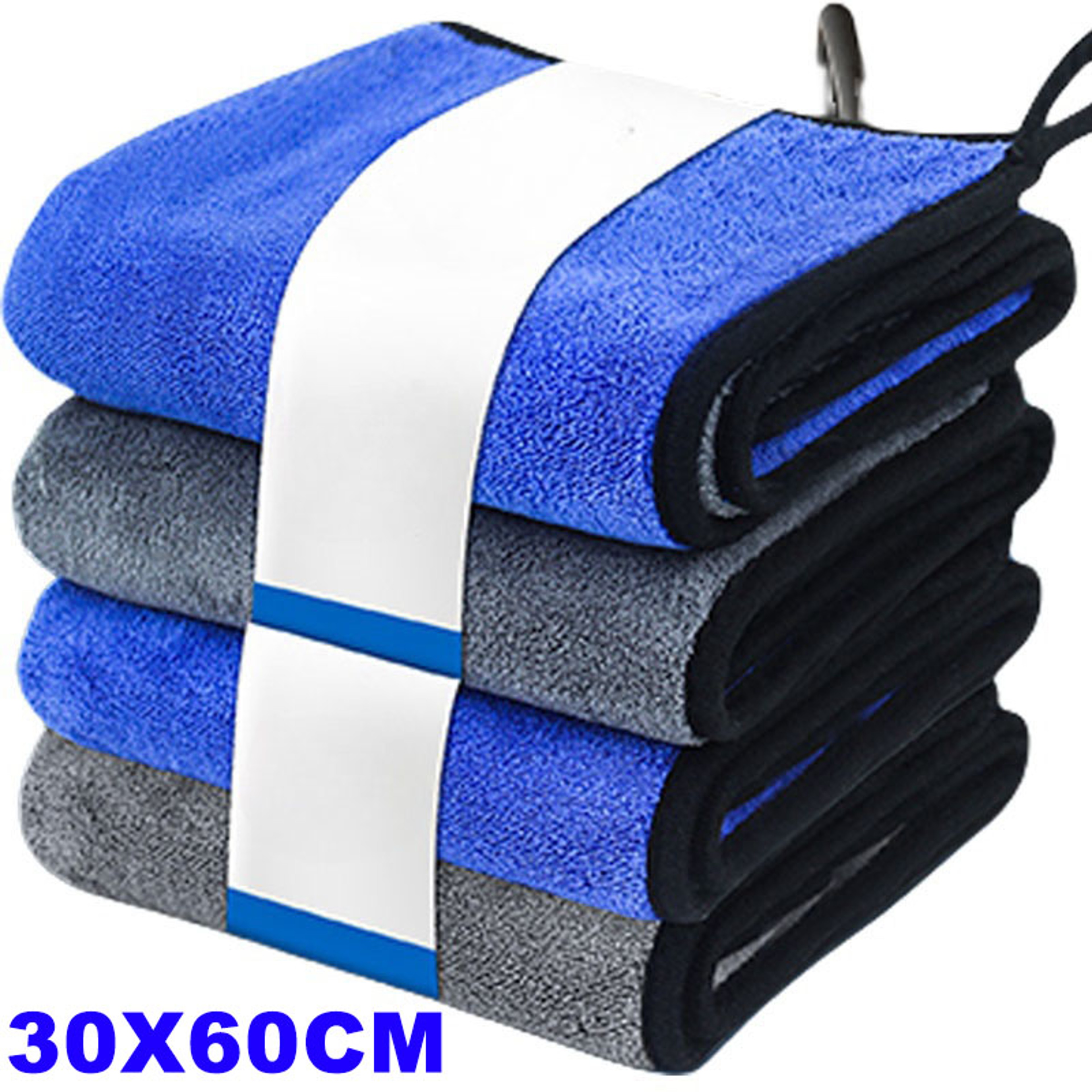 Microfiber Car Washing Towel Quick Drying  Soft Dual Layer Cleaning Cloth For Windows  Mirrors 7