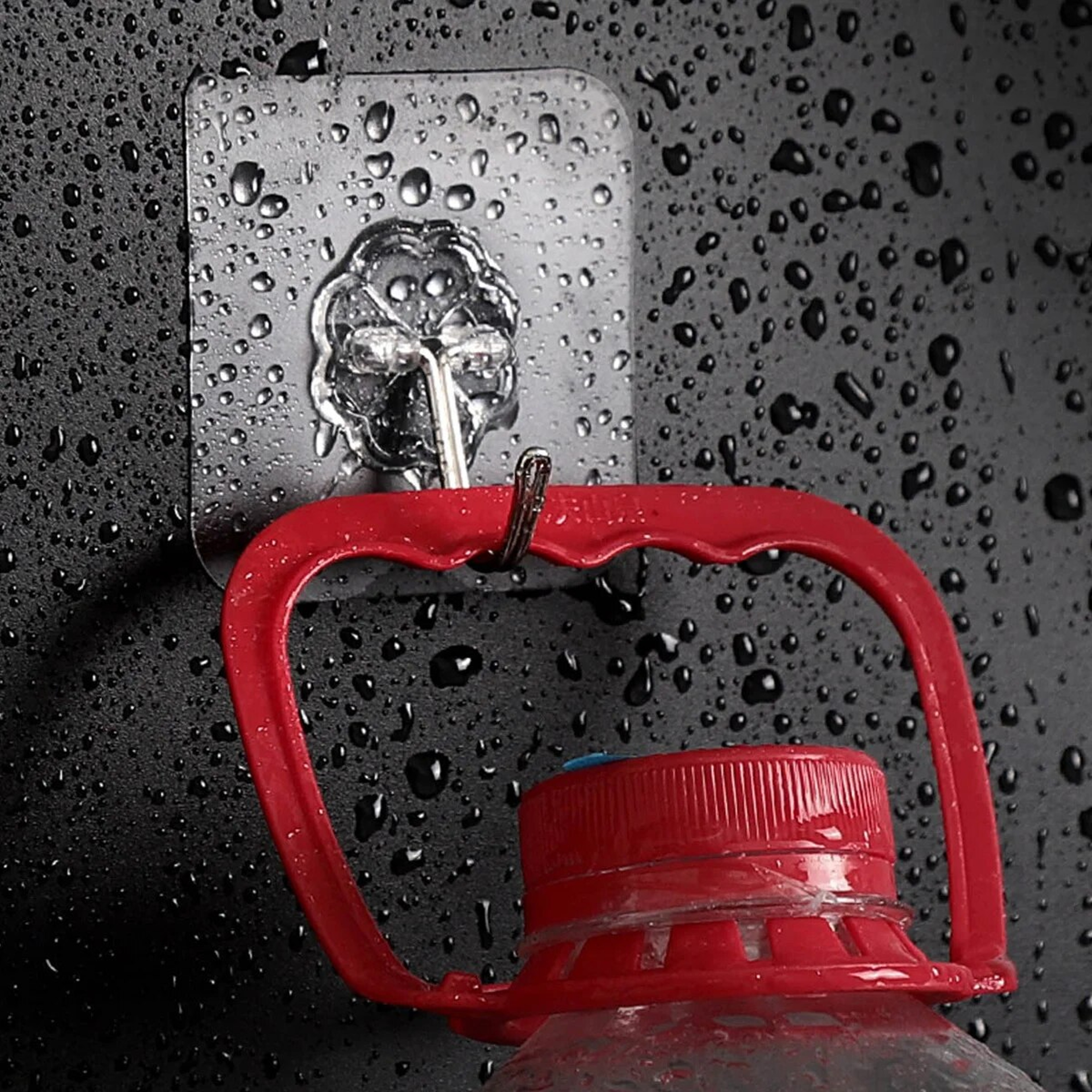 Transparent Wall Mount Hooks Strong Grip Traceless Easy Install Multifunctional For Modern Decor 2