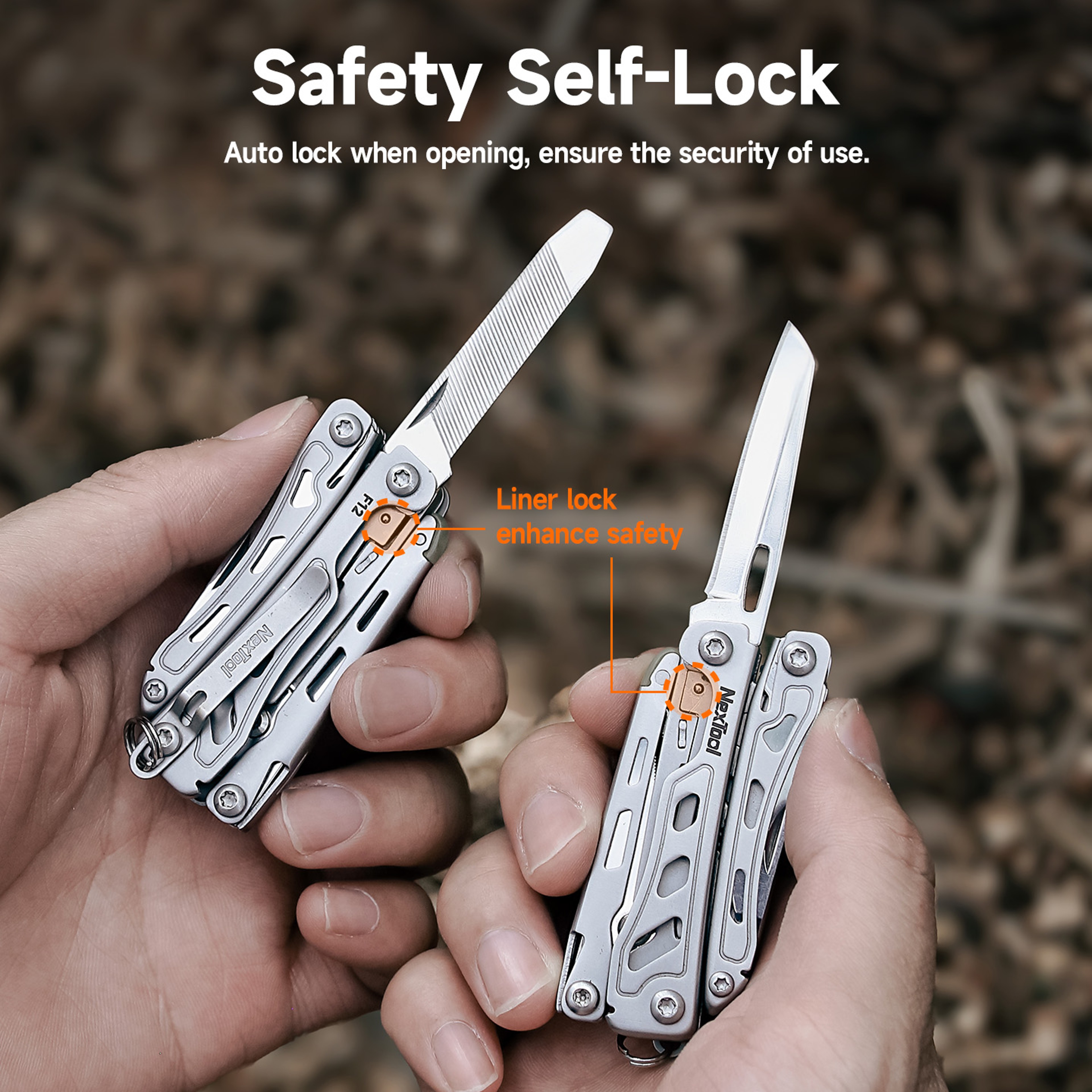 Mini Flagship Multi Tool Folding EDC Tool Compact Durable Screwdriver Pliers File  Ruler For Outdoo 2