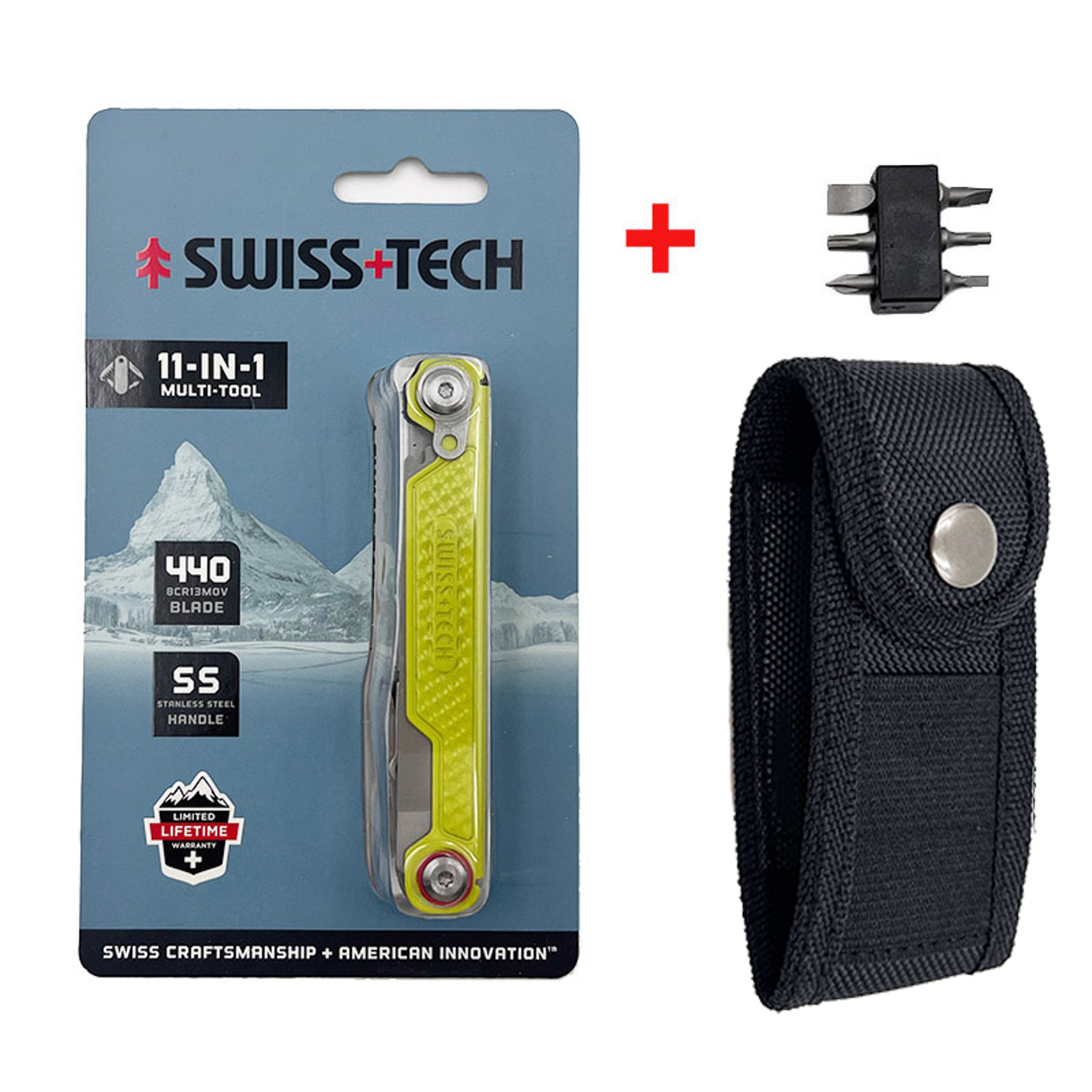 Mini Multitool Knife With Clip EDC Outdoor Survival Tool 8