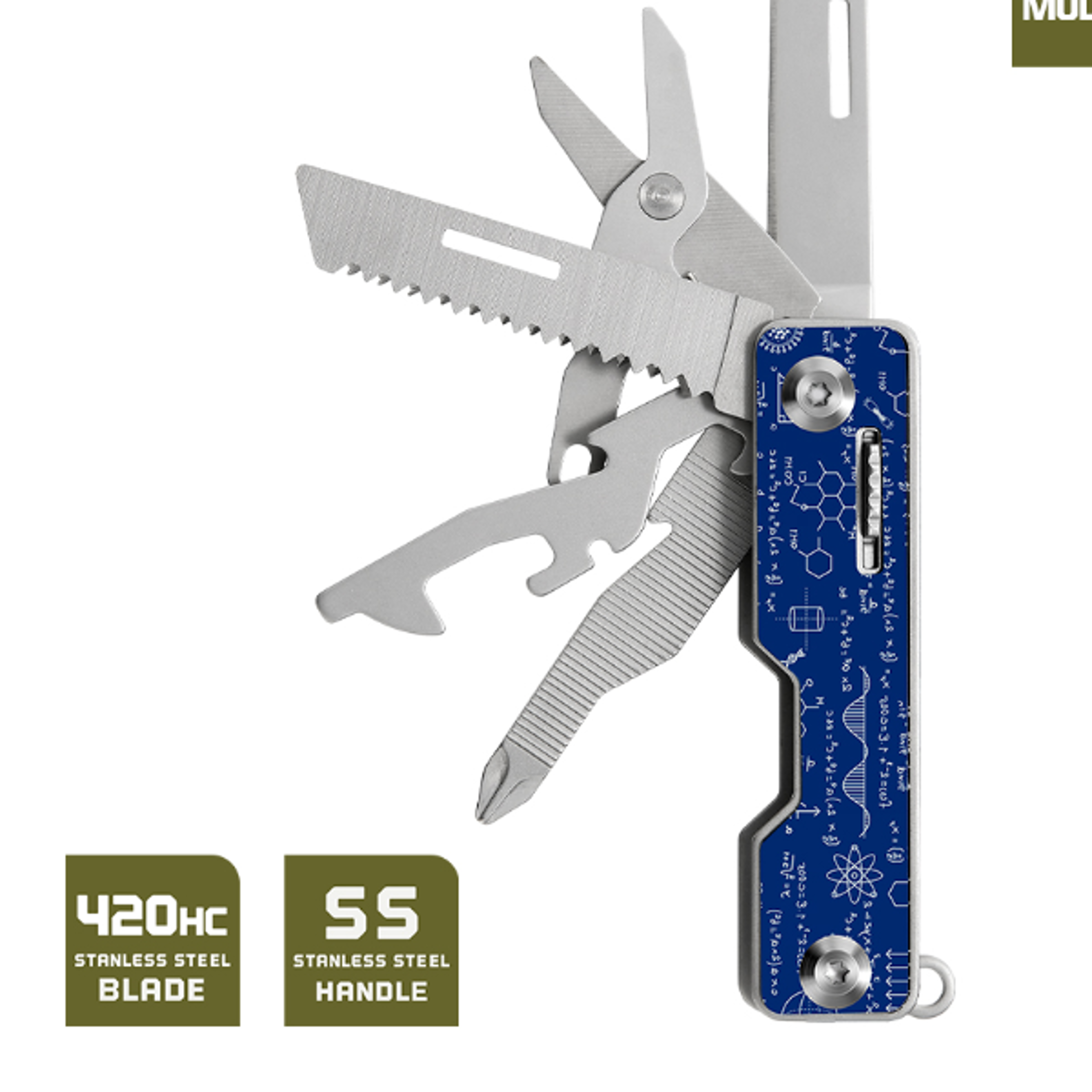 SWISS TECH 9 In 1 Multitools Pocket Tourist Knife Folding Scissors Portable EDC Cutter Tools Outdoor