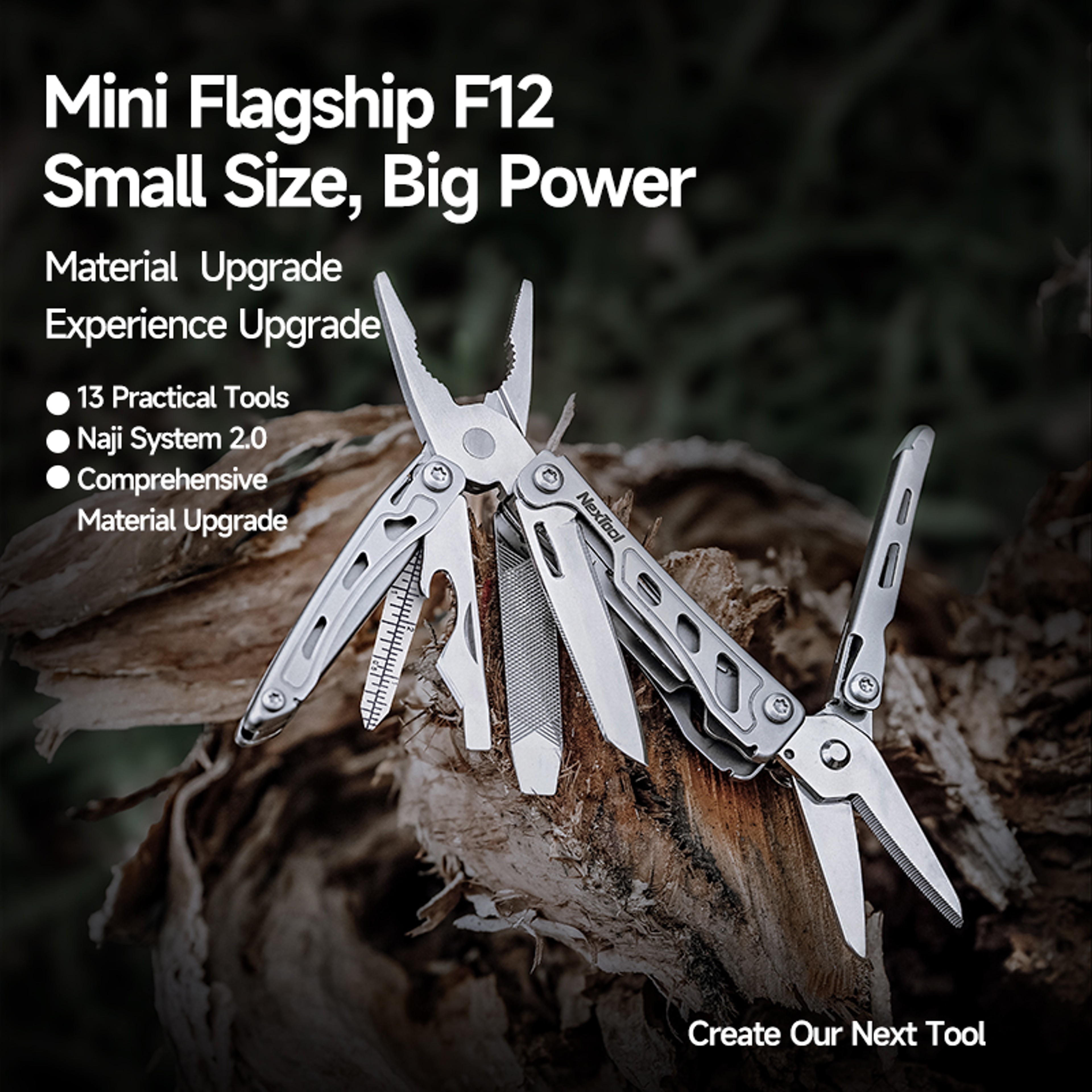 Keychain Multi Tool Compact Folding Screwdriver Pliers Scissors Bottle Opener EDC Hand Tool 3