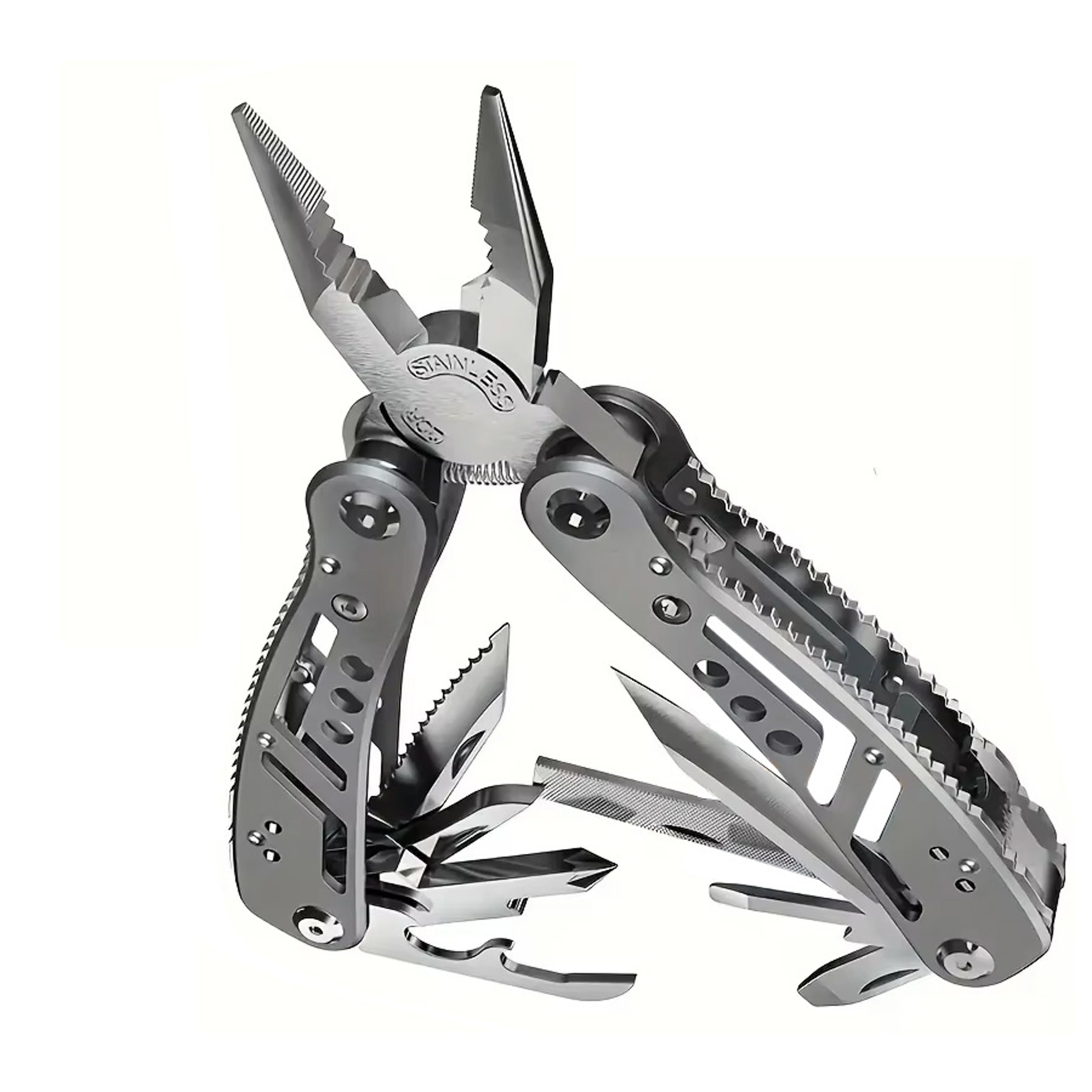 Multi Tool Pocket Knife Portable Survival Tool For Camping Hiking And Emergency Repairs 1