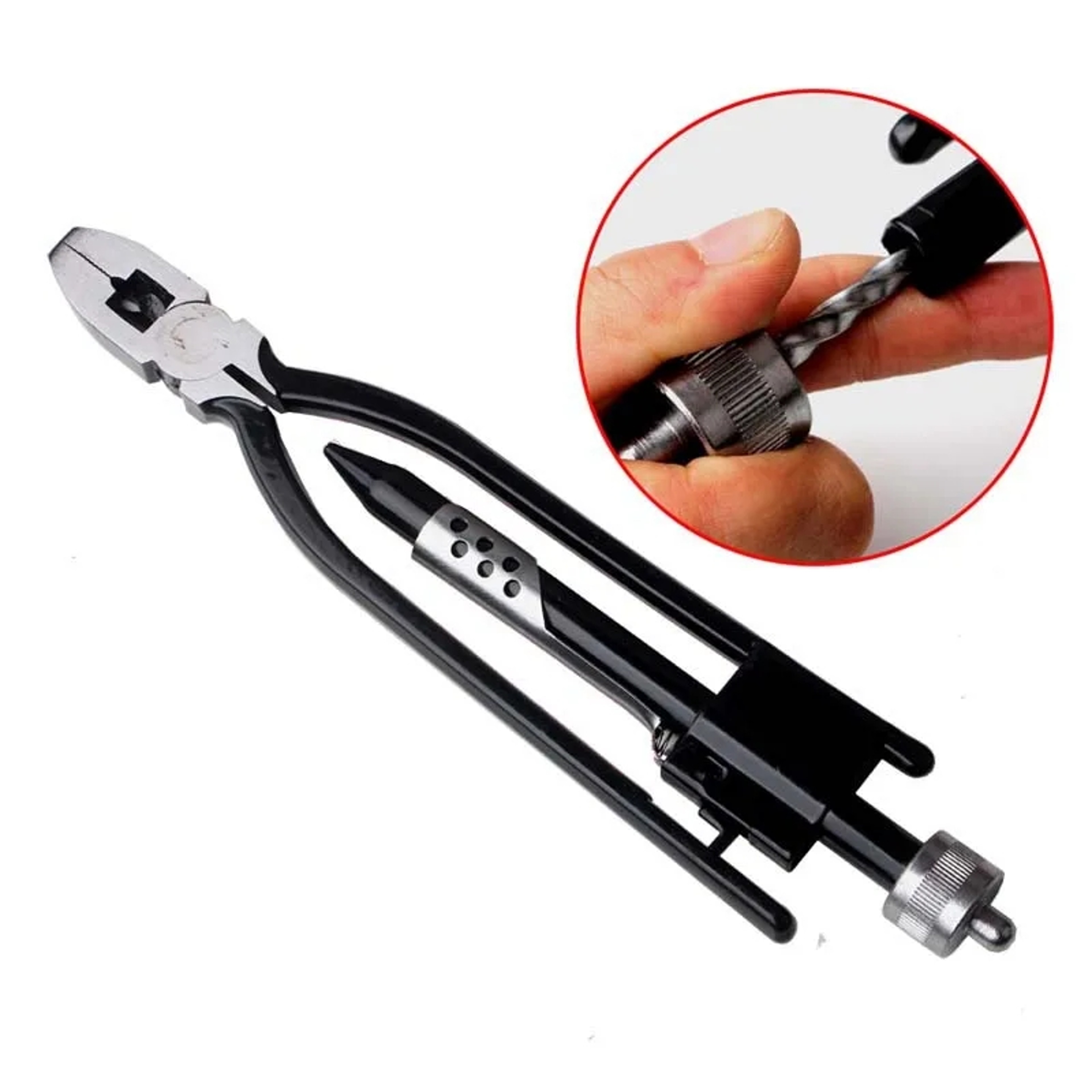 Safety Wire Twisting Pliers Heavy Duty Spring Return Quick Twist Tool For Aircraft Auto And Industr 2
