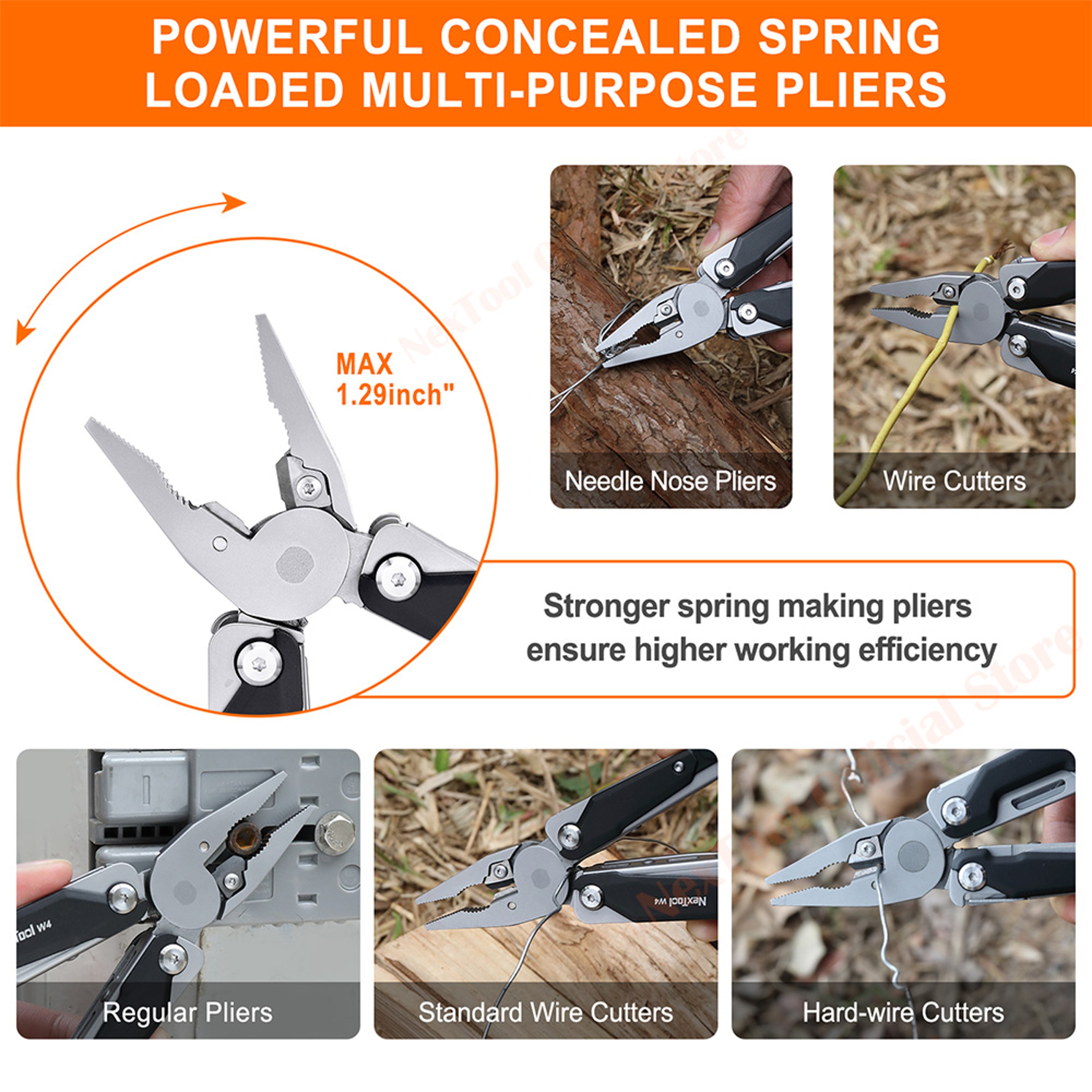 Multitool Wrench Adjustable Wrench Pliers Folding Knife  Screwdriver Ultimate Hand Tools For Woodwo 1