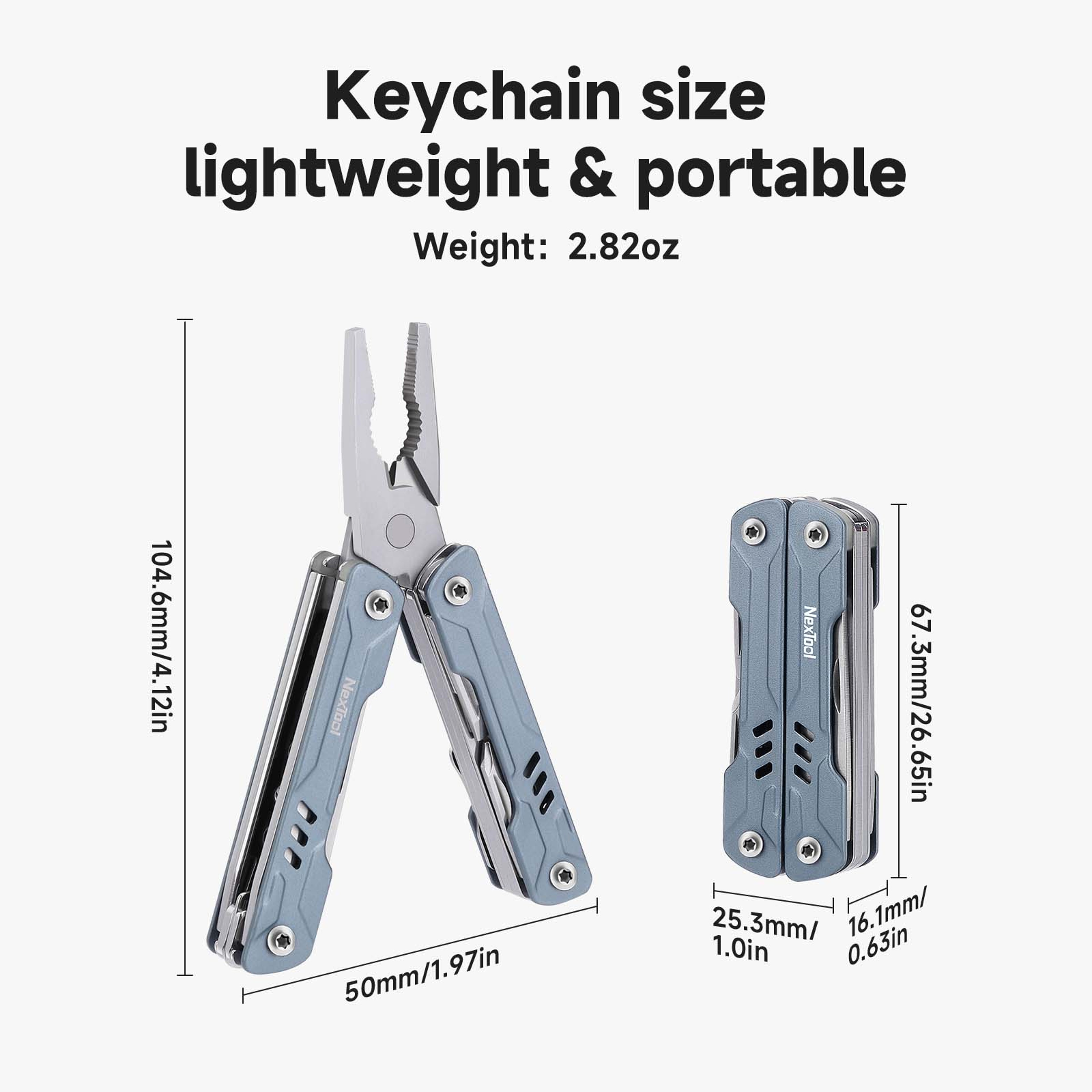 Mini Sailor Multi Tool Pliers With Knife Screwdriver  Scissors For EDC Outdoor  Travel 1