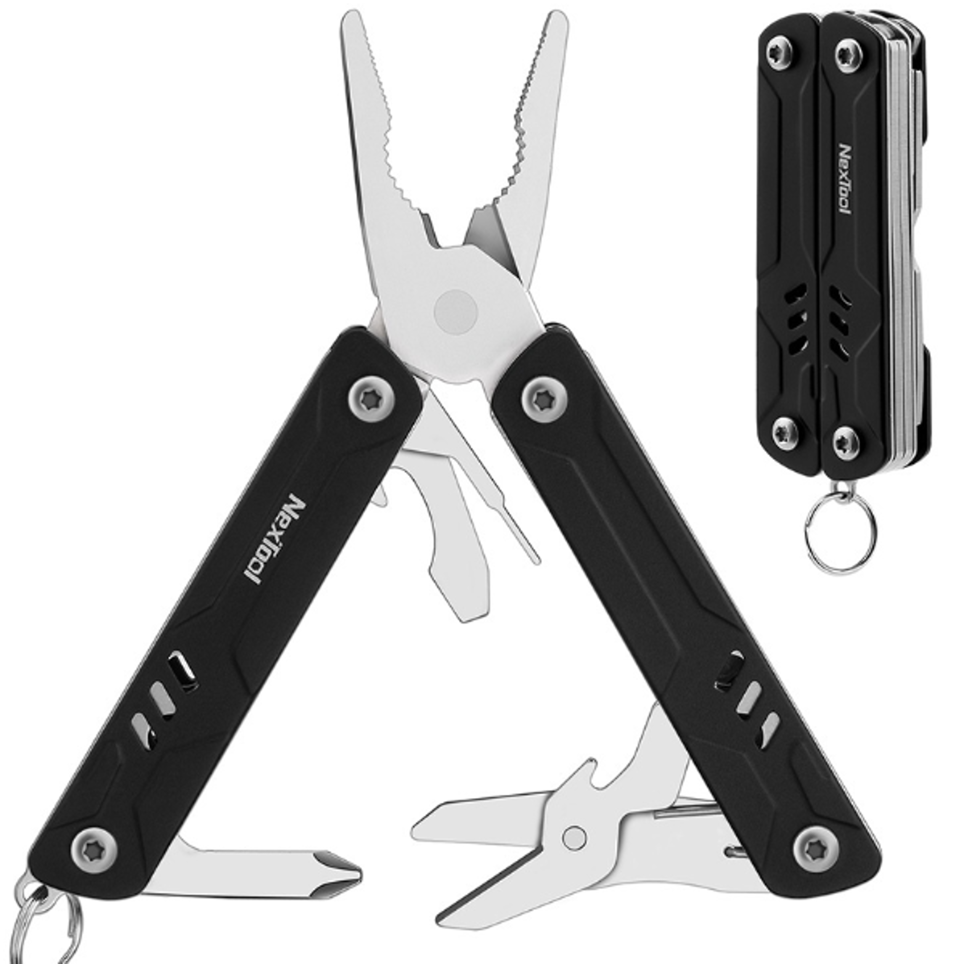 NexTool Mini Sailor Pliers Lite 10 In 1 Multi Tool Folding Scissors Screwdriver Portable EDC Outdoor