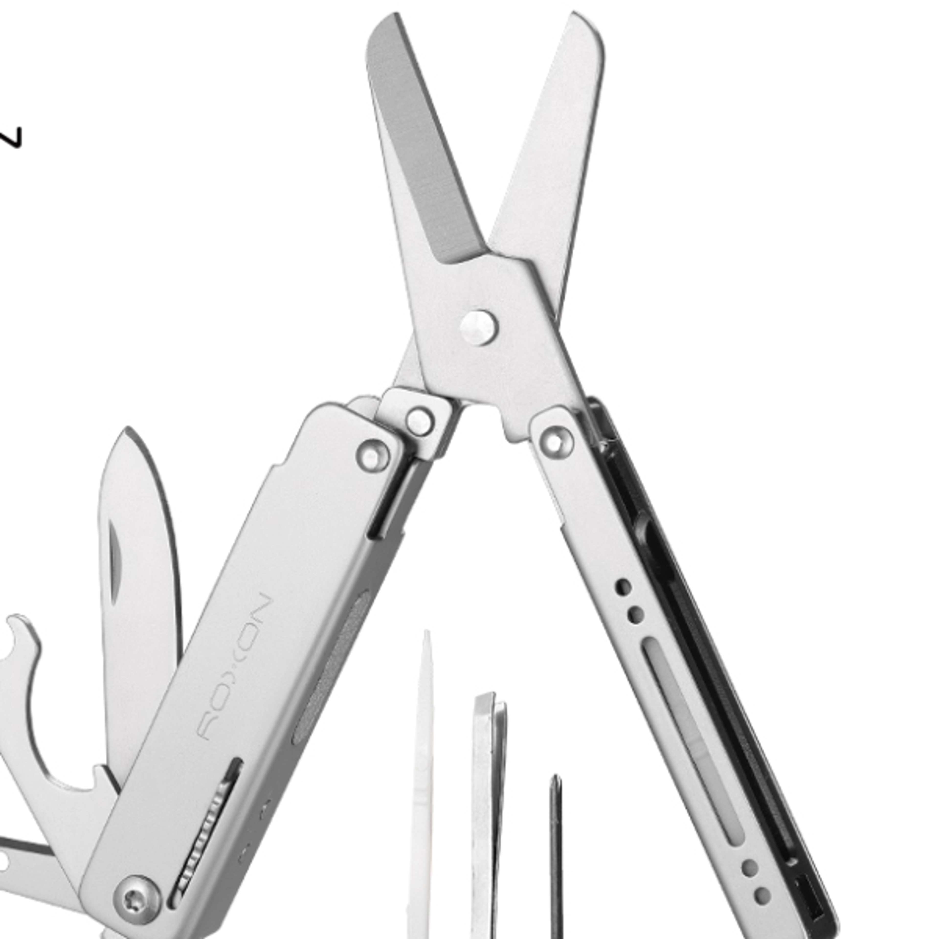 ROXON M3 13 in 1 Multi Scissors EDC with Toothpick  Tweezers Practical Small and Exquisite