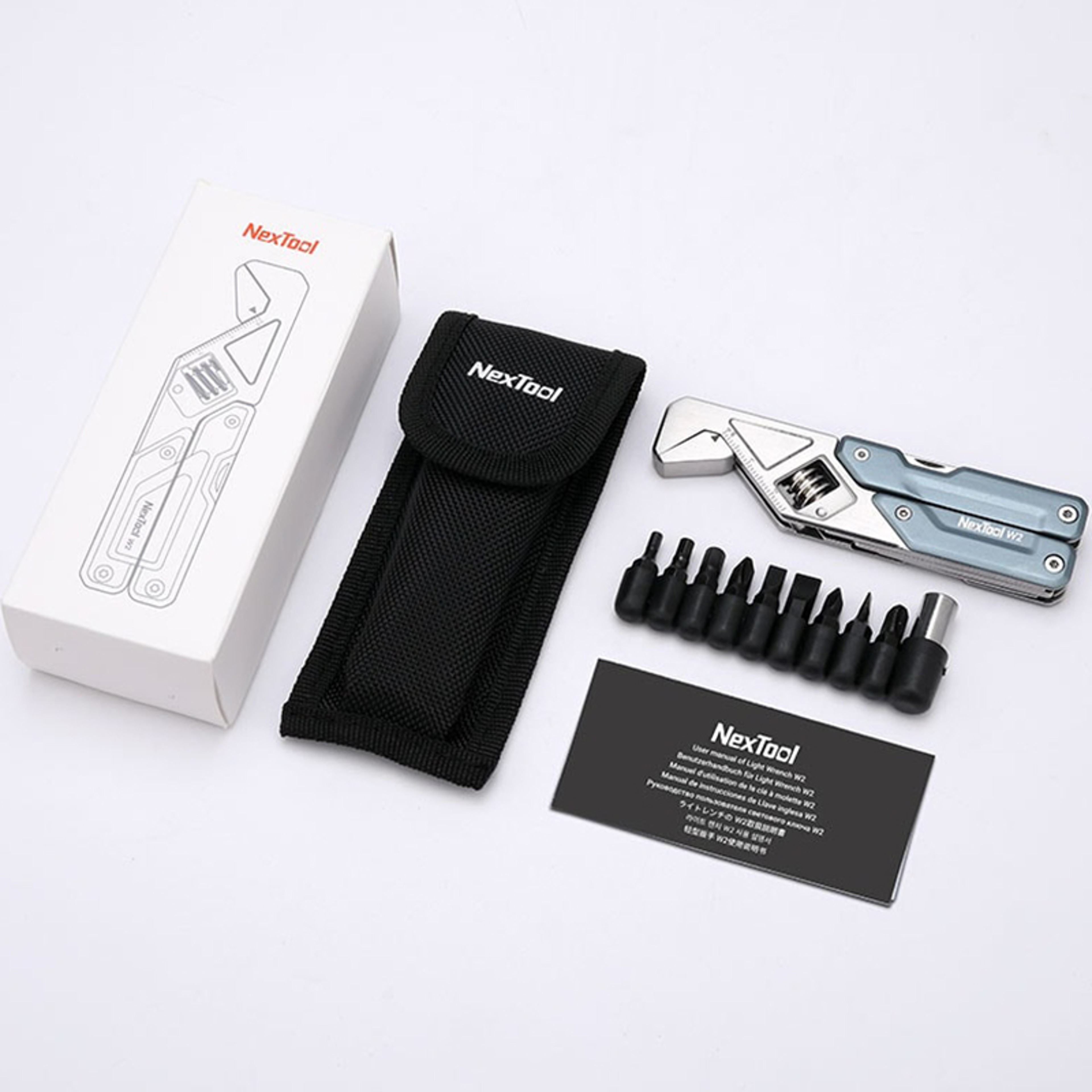 Multifunctional Light Wrench Multitool With Folding Pliers  Screwdriver Portable EDC Tool For Home  2