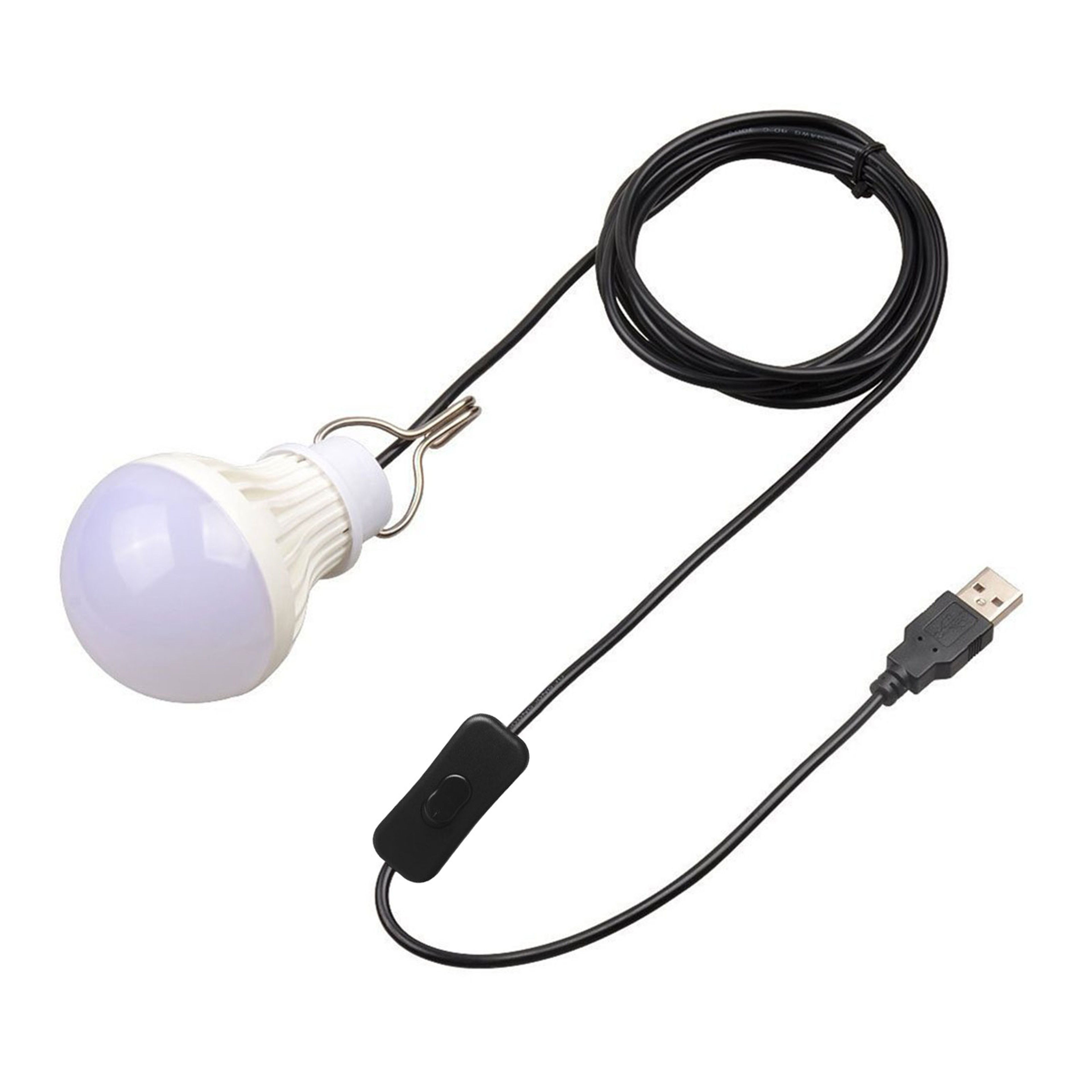 Warm White USB Powered LED Camping Light With Switch Cord For Emergency  Outdoor Use 2
