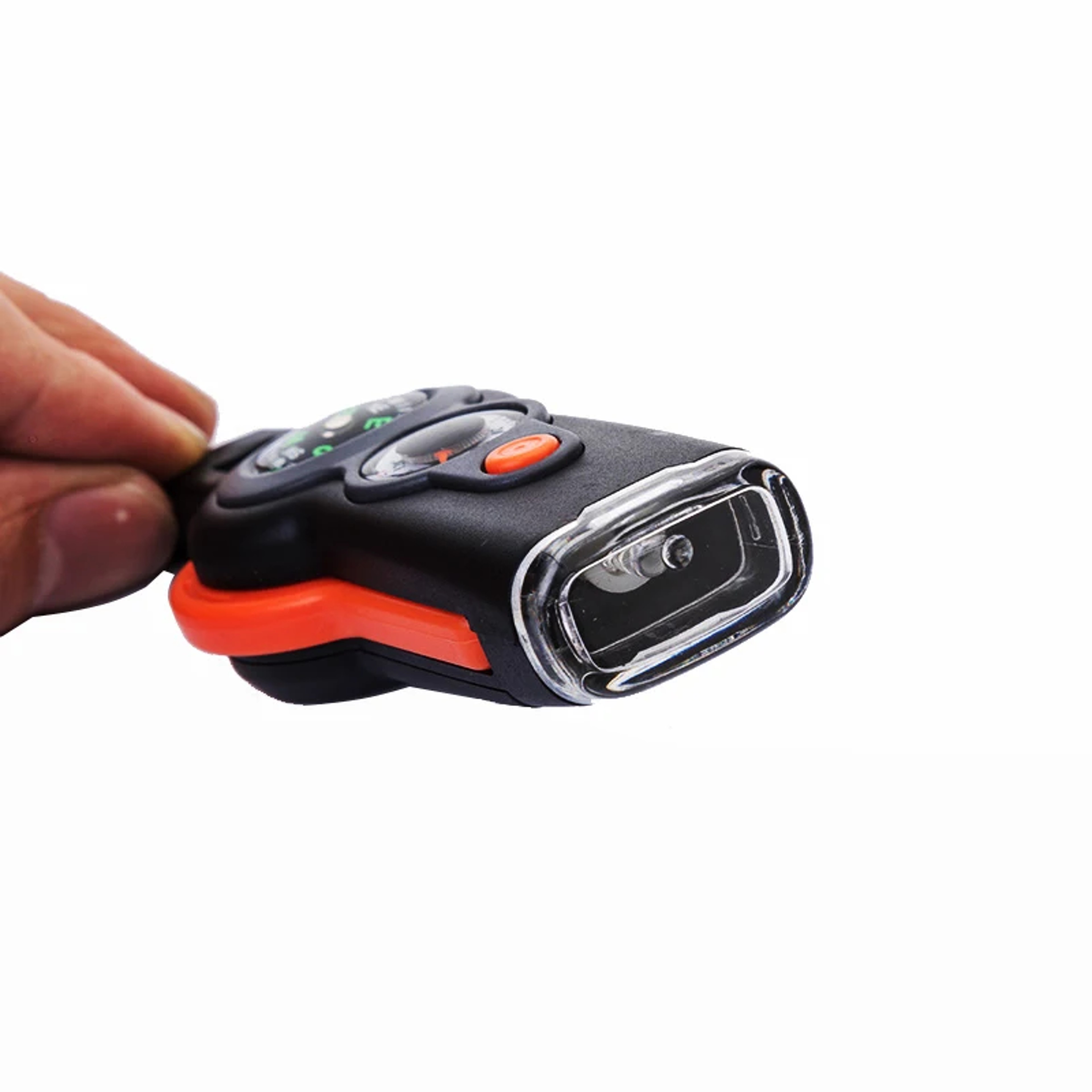Multi Functional Survival Whistle With Compass Thermometer LED Light  Magnifying Glass 1