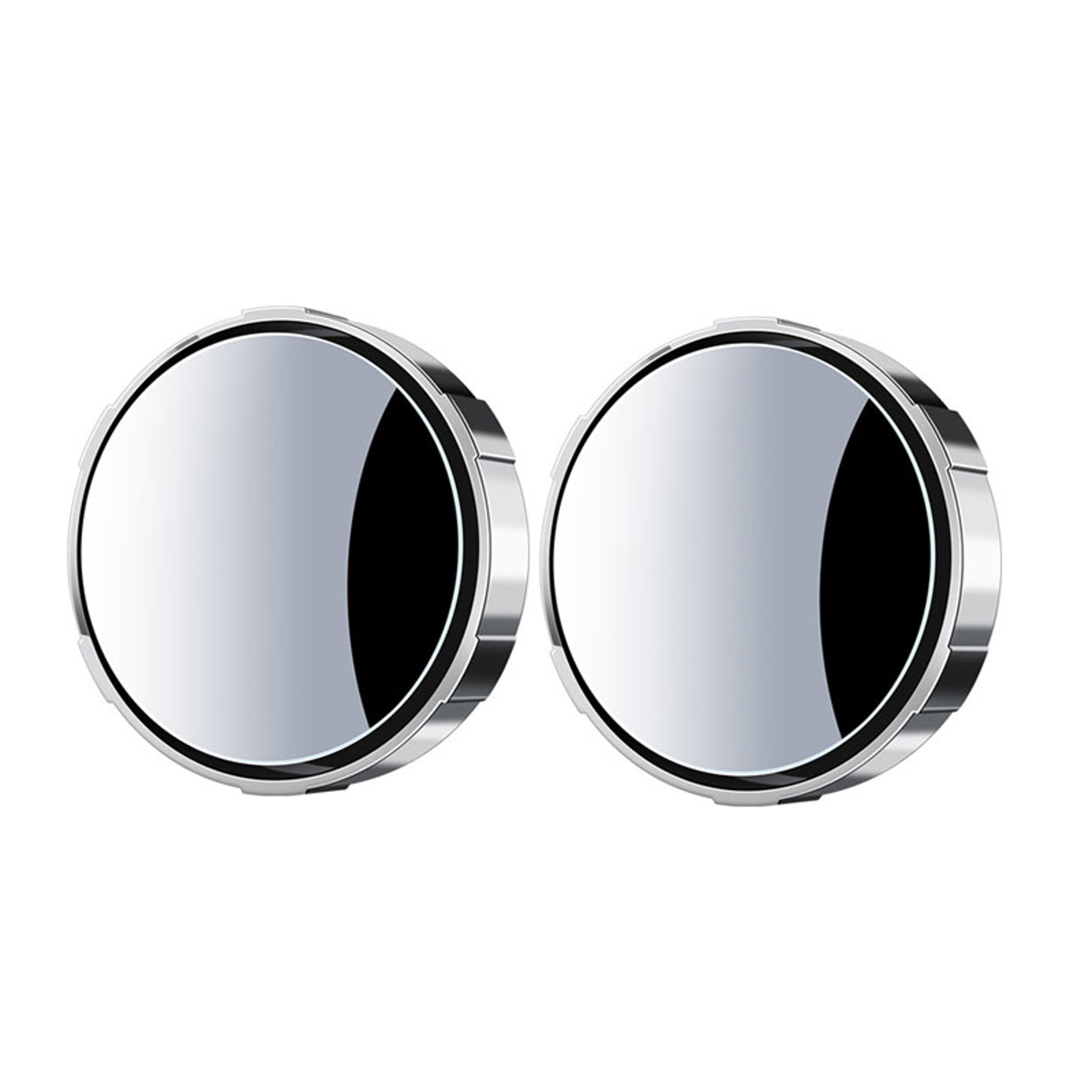 Adjustable Round Frame Blind Spot Mirror Wide Angle Car Auxiliary Rearview Mirror For Safer Reverse 5