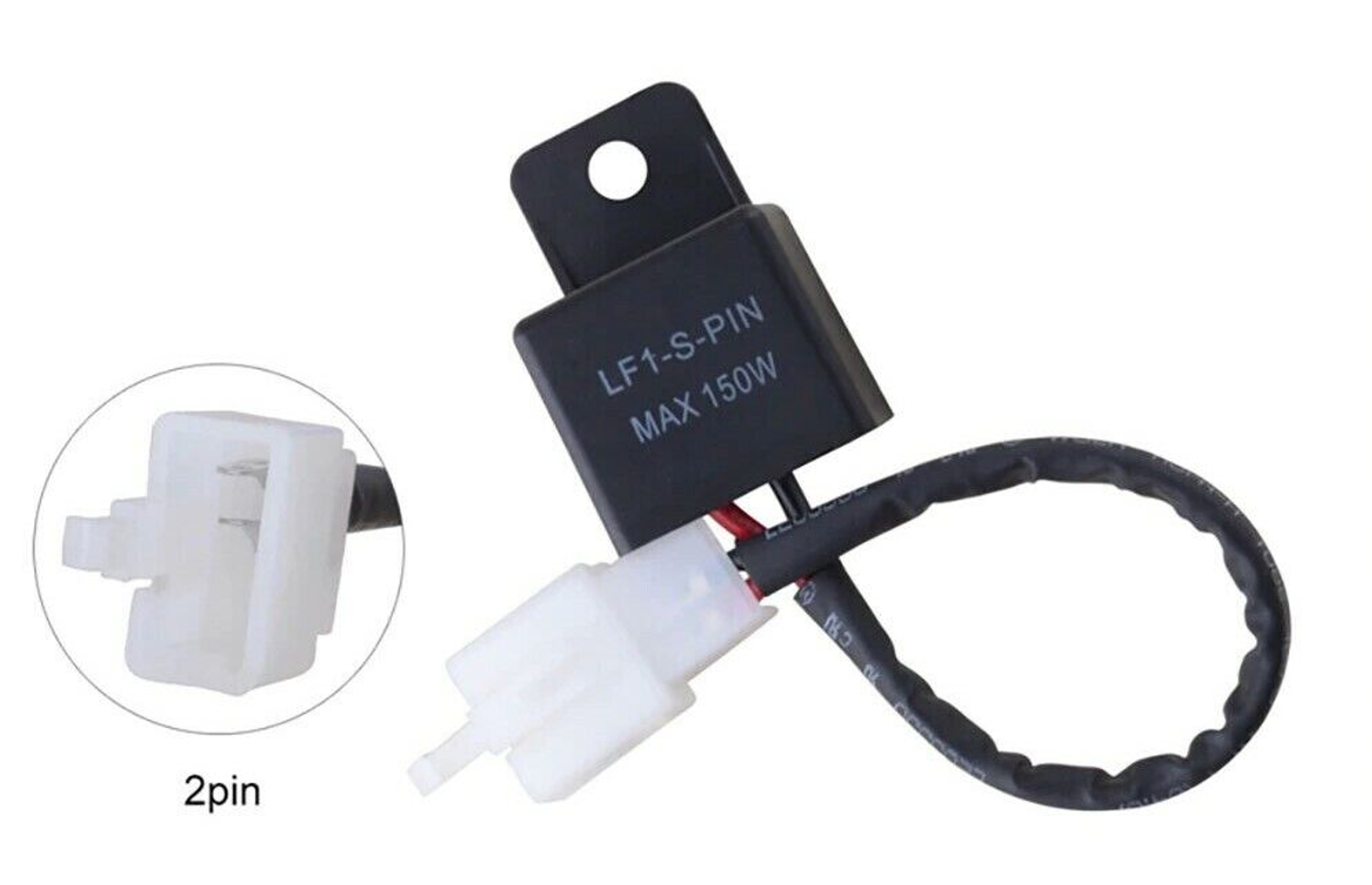 LED Turn Signal Flasher Relay For Car  Motorcycle Adjustable Blinker Light Indicator 3