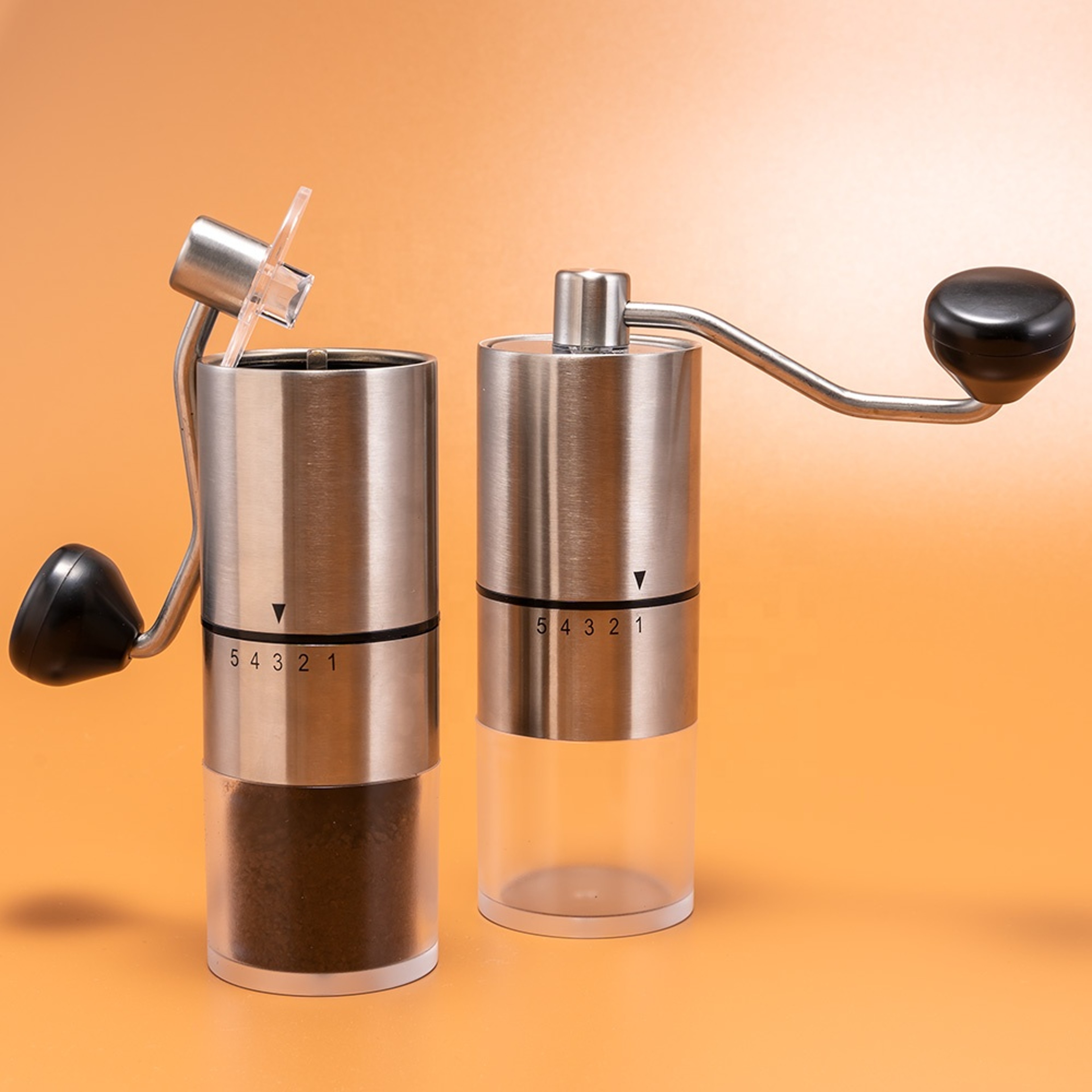 Handheld Precision Portable Manual Coffee Grinder With Adjustable Ceramic Burr 1