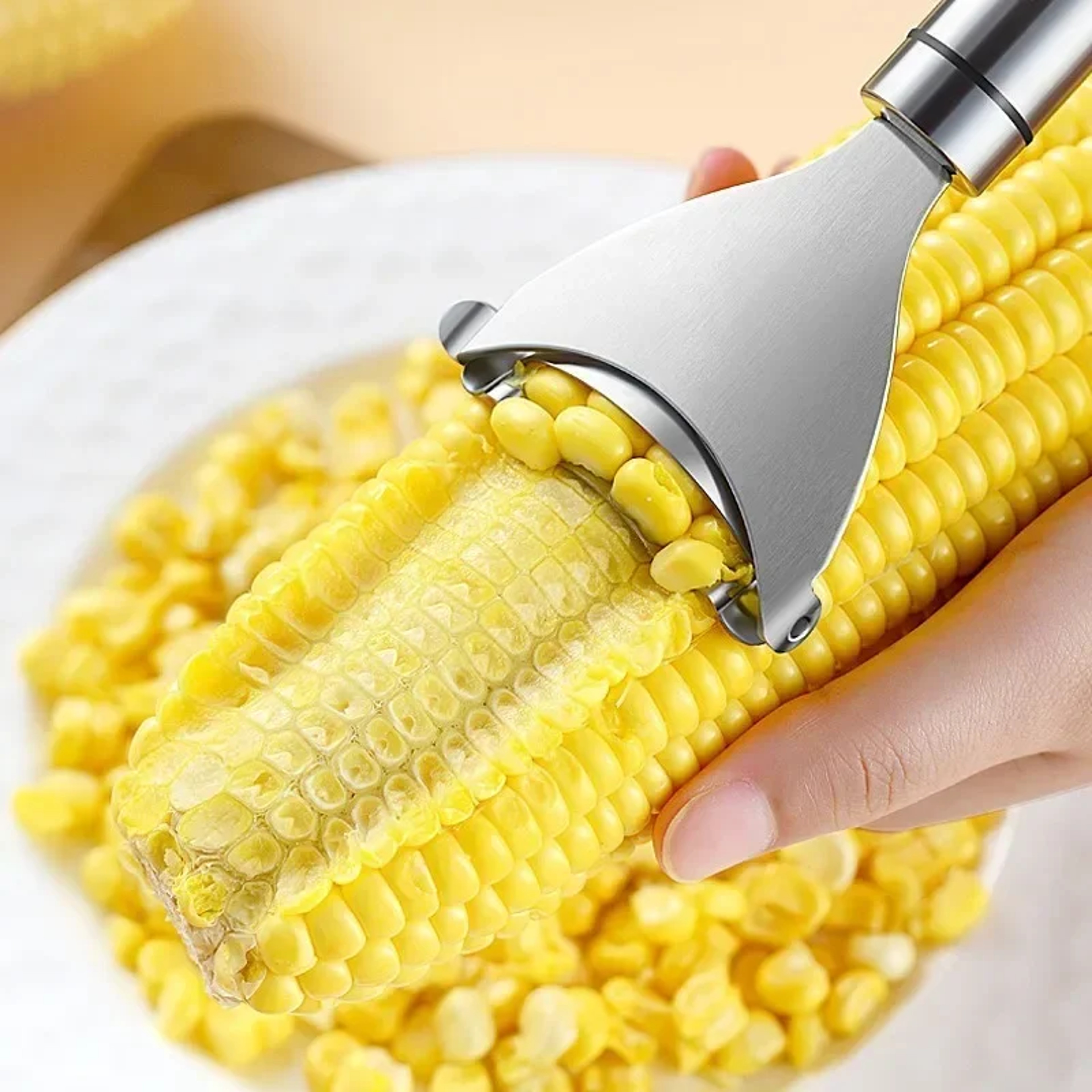 Stainless Steel Corn Stripper Tool Manual Corn Stripper For Fast Kernel Removal 1