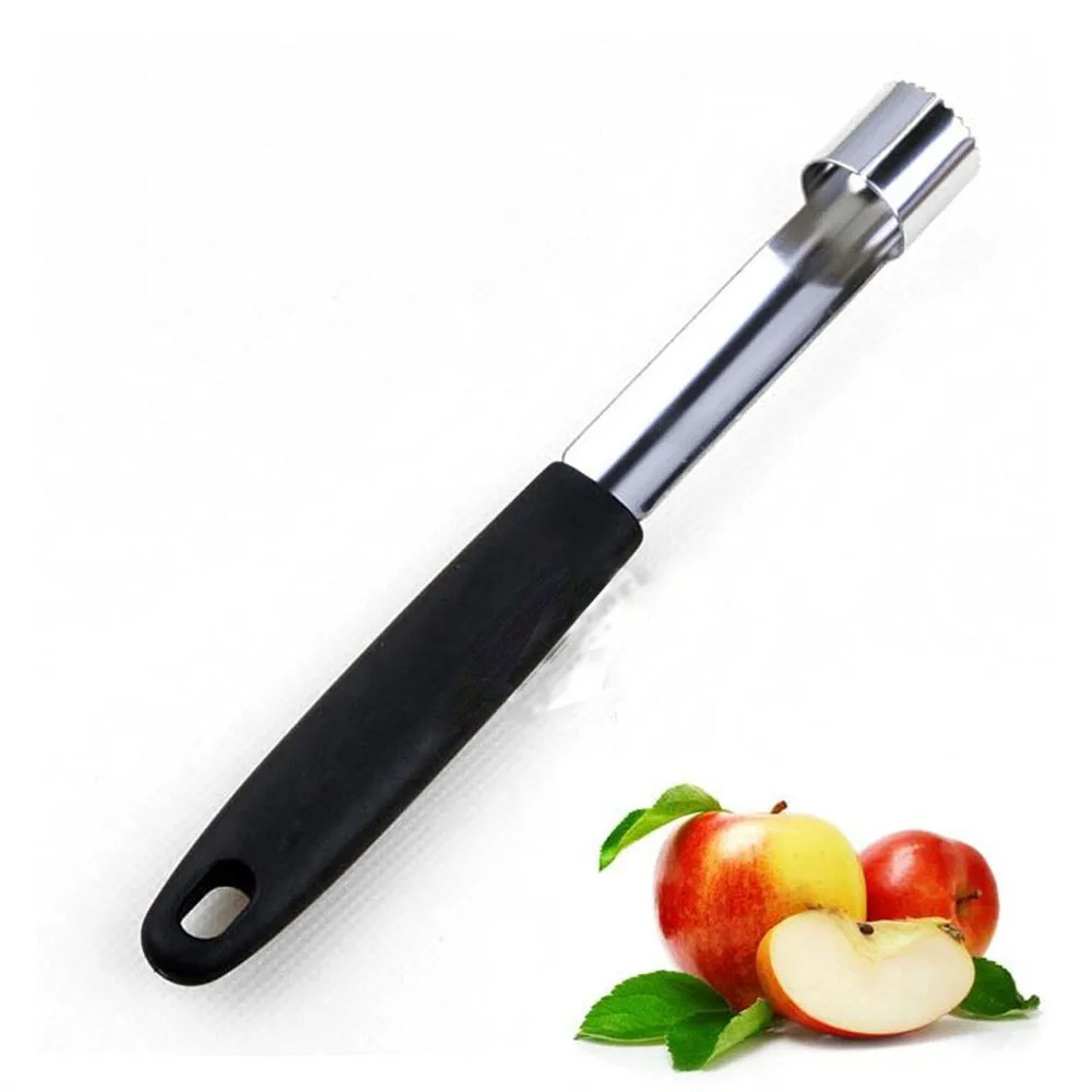 Stainless Steel Apple Corer  Fruit Core Remover Easy Pear Corer Tool For Kitchen 2