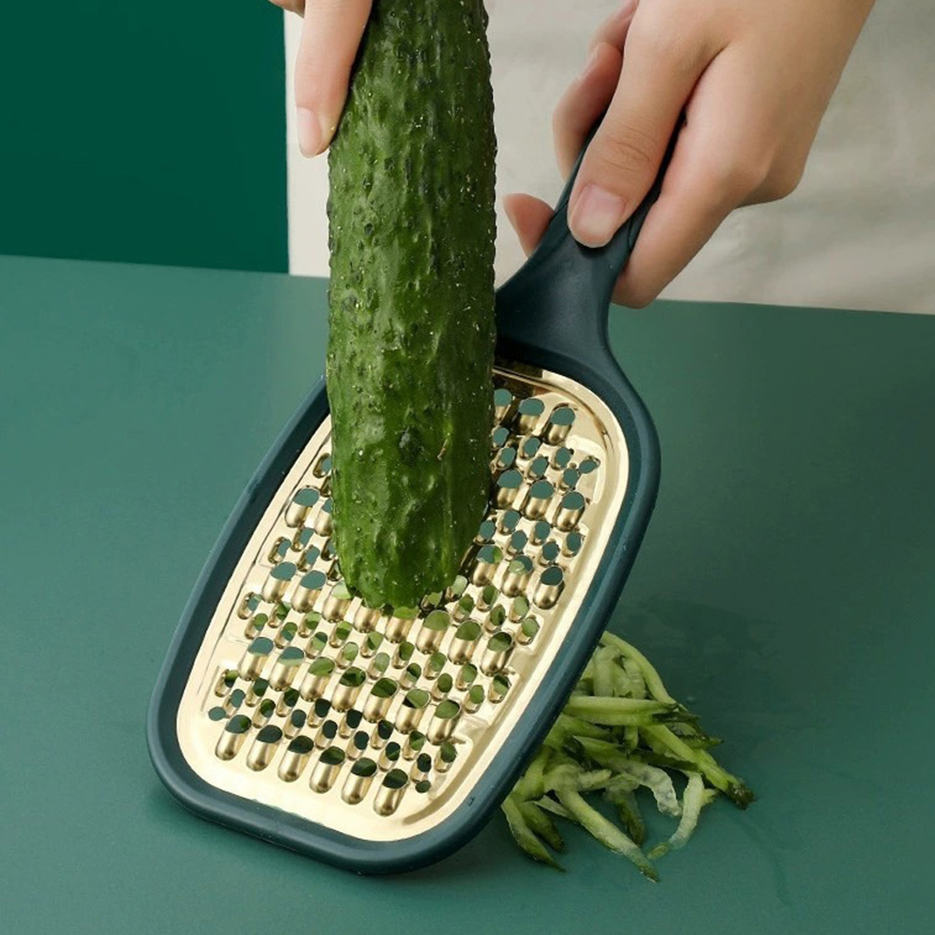 Double Sided Vegetable Cutter & Julienne Slicer with Stainless Steel Blade – view 2