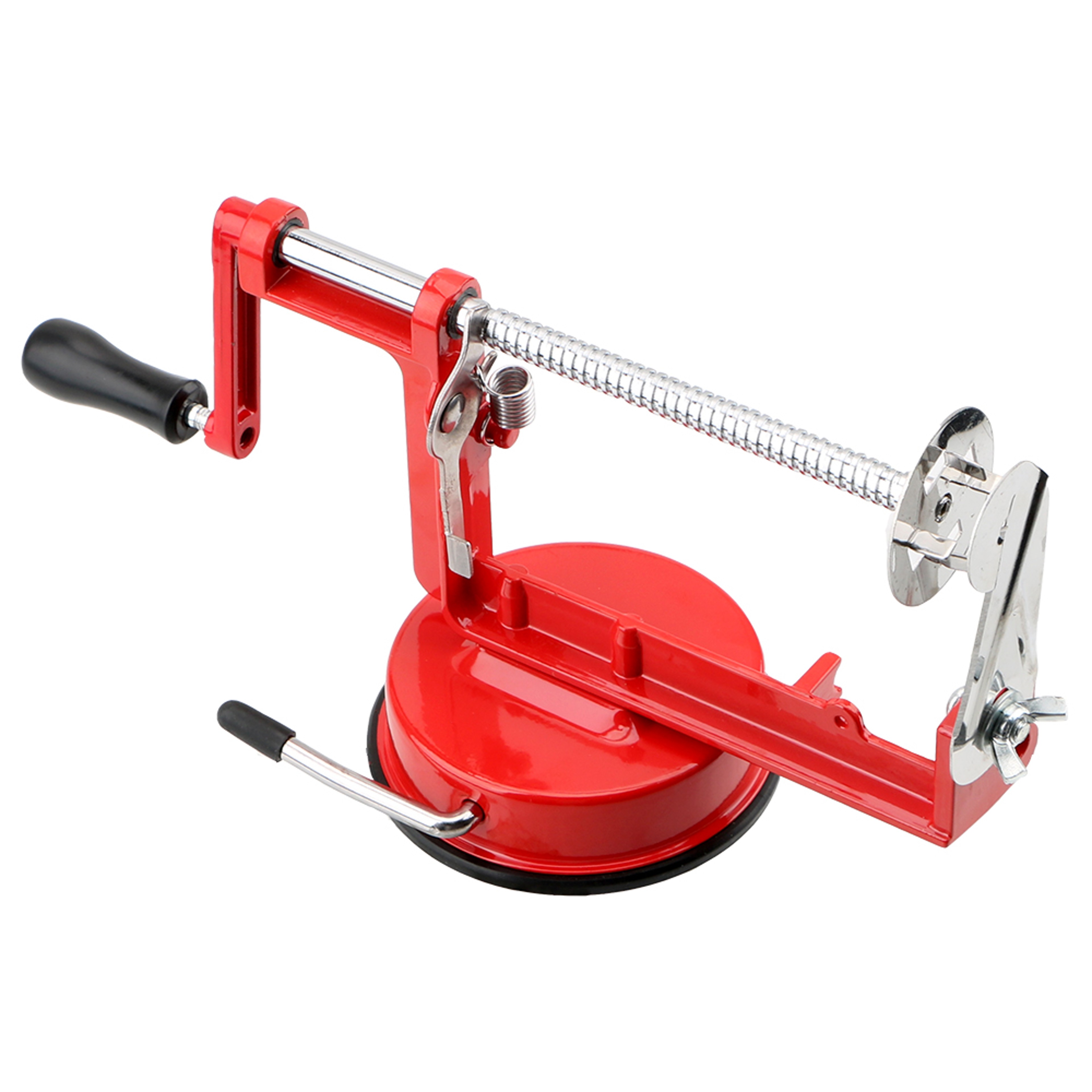 Hand Crank Apple  Vegetable Peeler Machine Multi Function Fruit  Potato Spiralizer Cutter 0