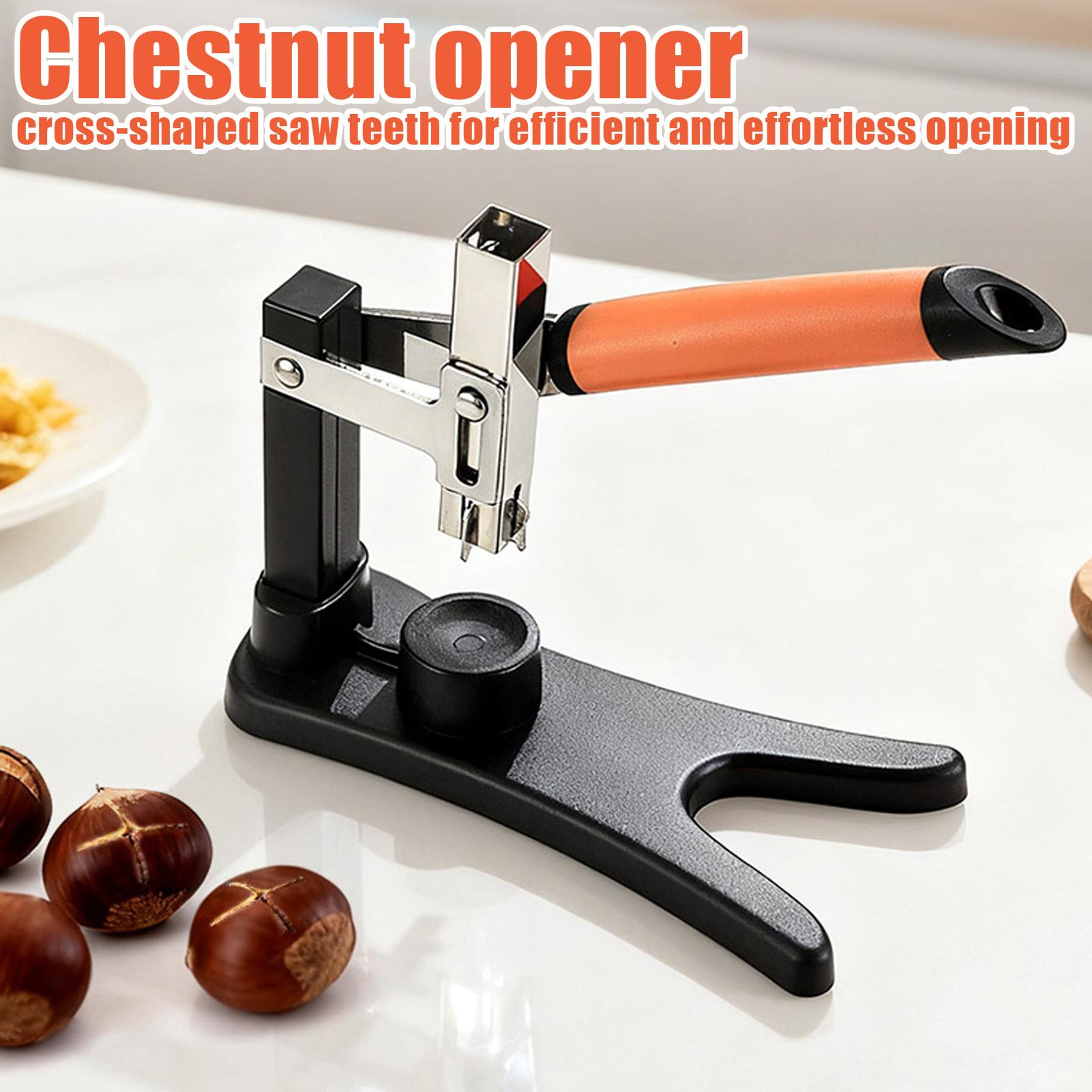 Chestnut Cutter  Nutcracker Tool Portable Chestnut Opener For Effortless Shelling 1