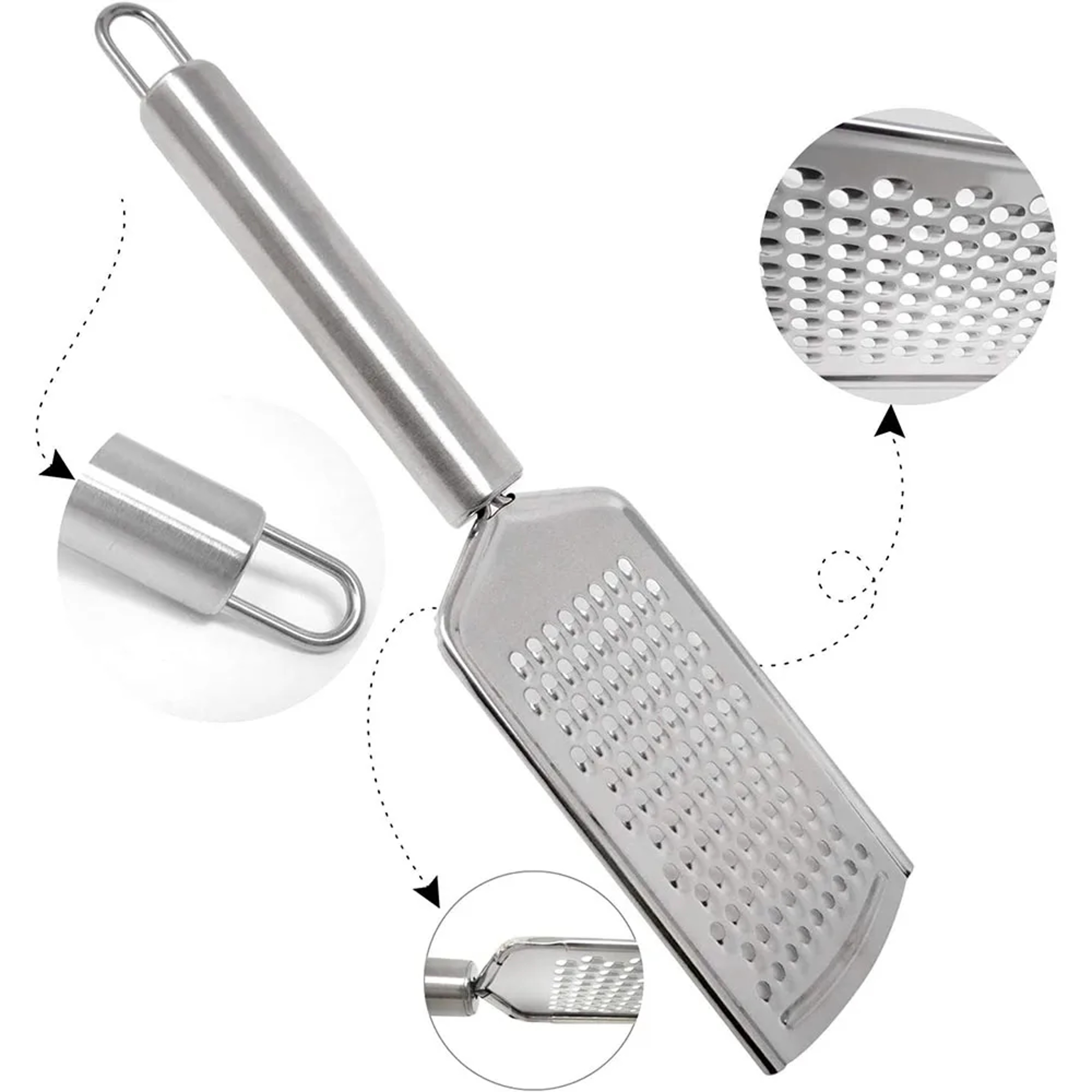 Micro Blade Cheese Grater  Ginger Grater With Lemon Zester Compact Vegetable Grater 1