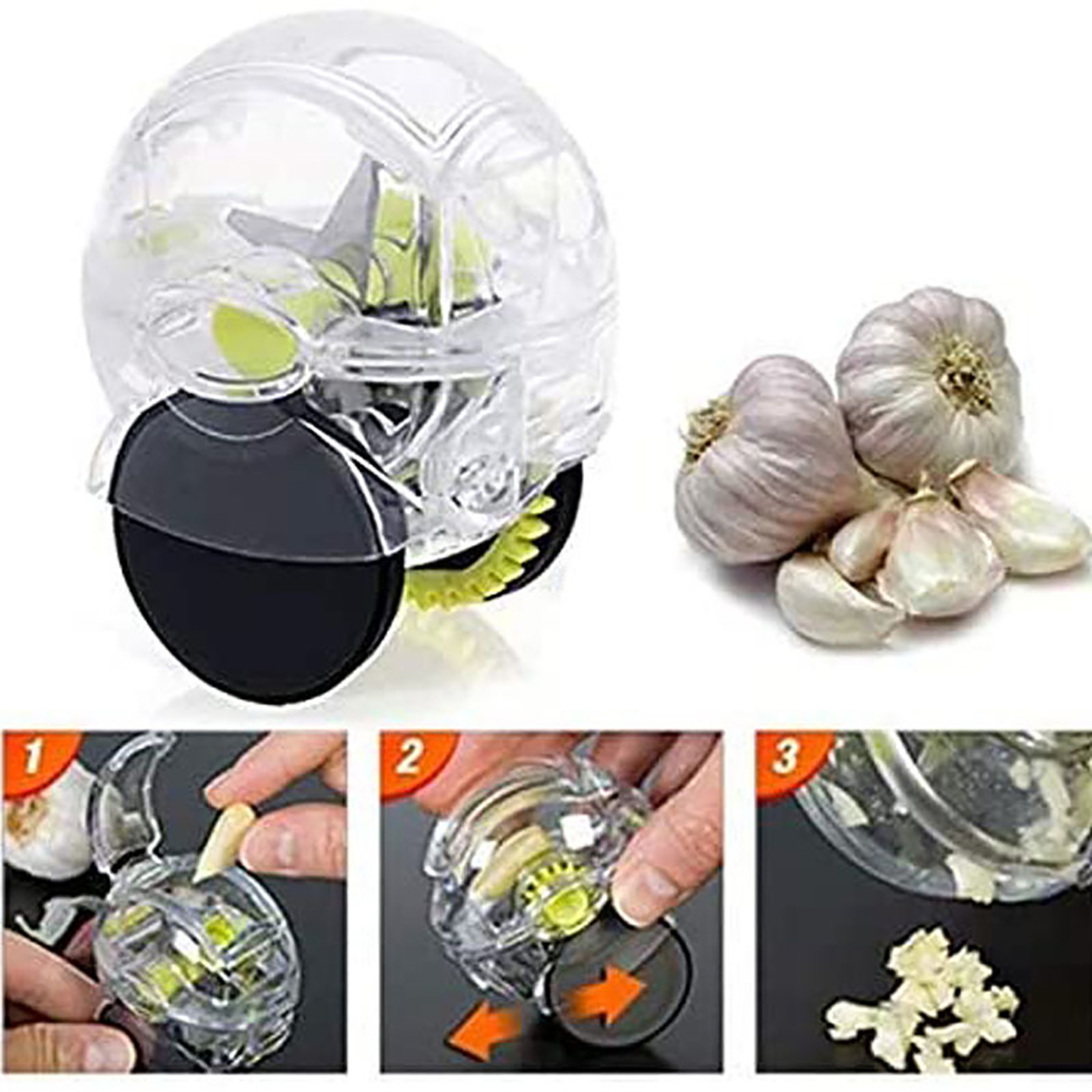 Garlic Chopper Roller Effortless Garlic Mincer  Kitchen Tool 3