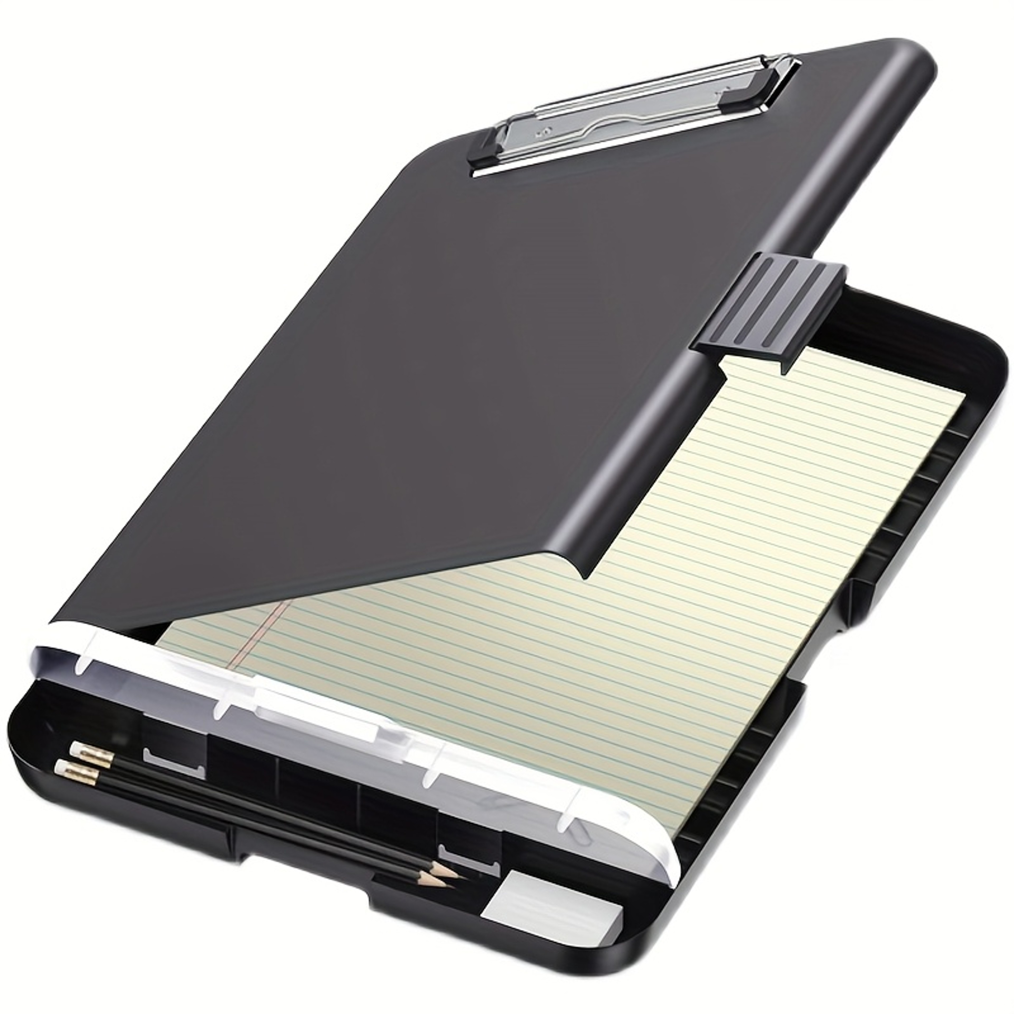 Document Organizer Box With Pen Slot  Desktop Writing Board Durable Desktop File Storage Box 0