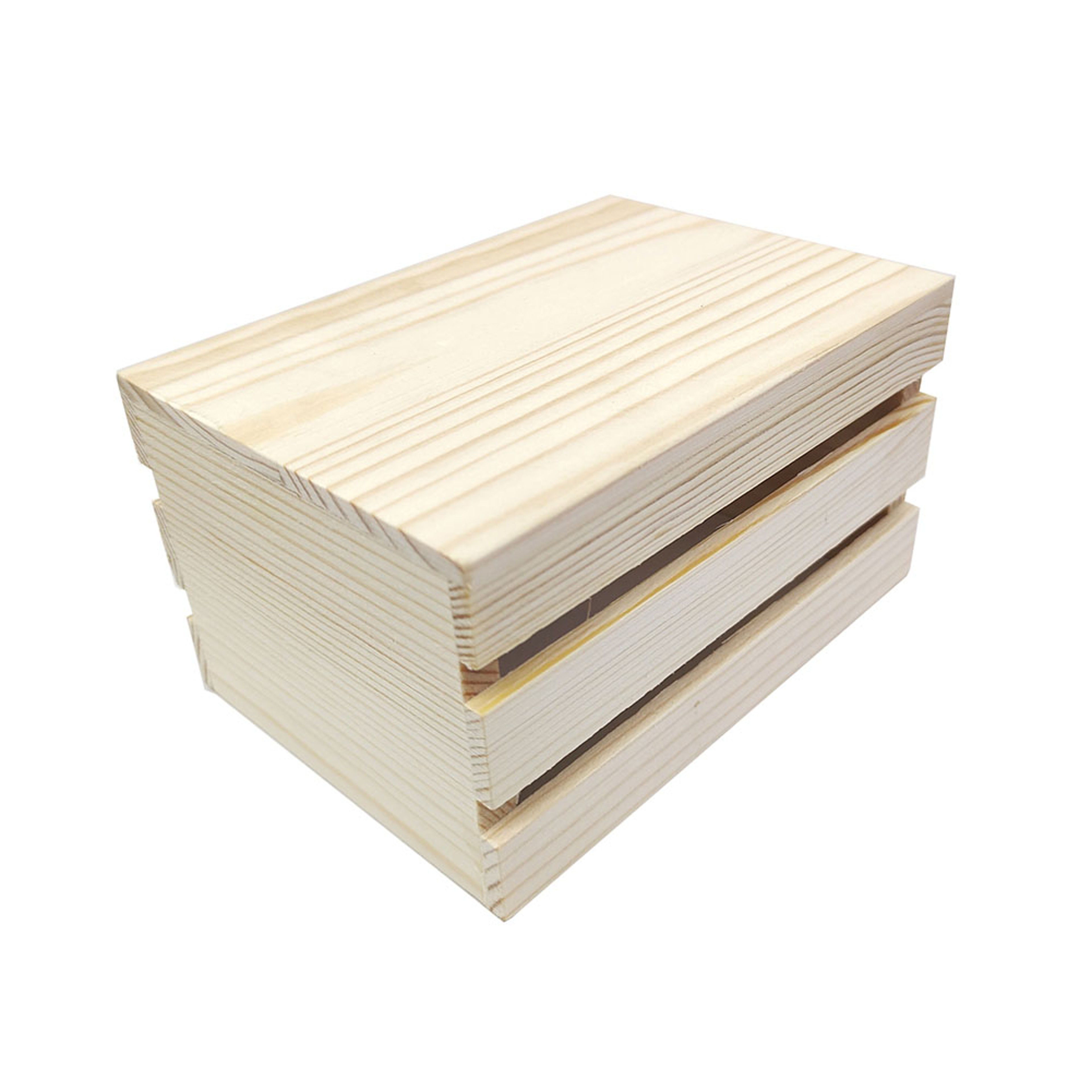 Mini Wooden Storage Basket Organizer For Desktop Decor  DIY Crafts 5