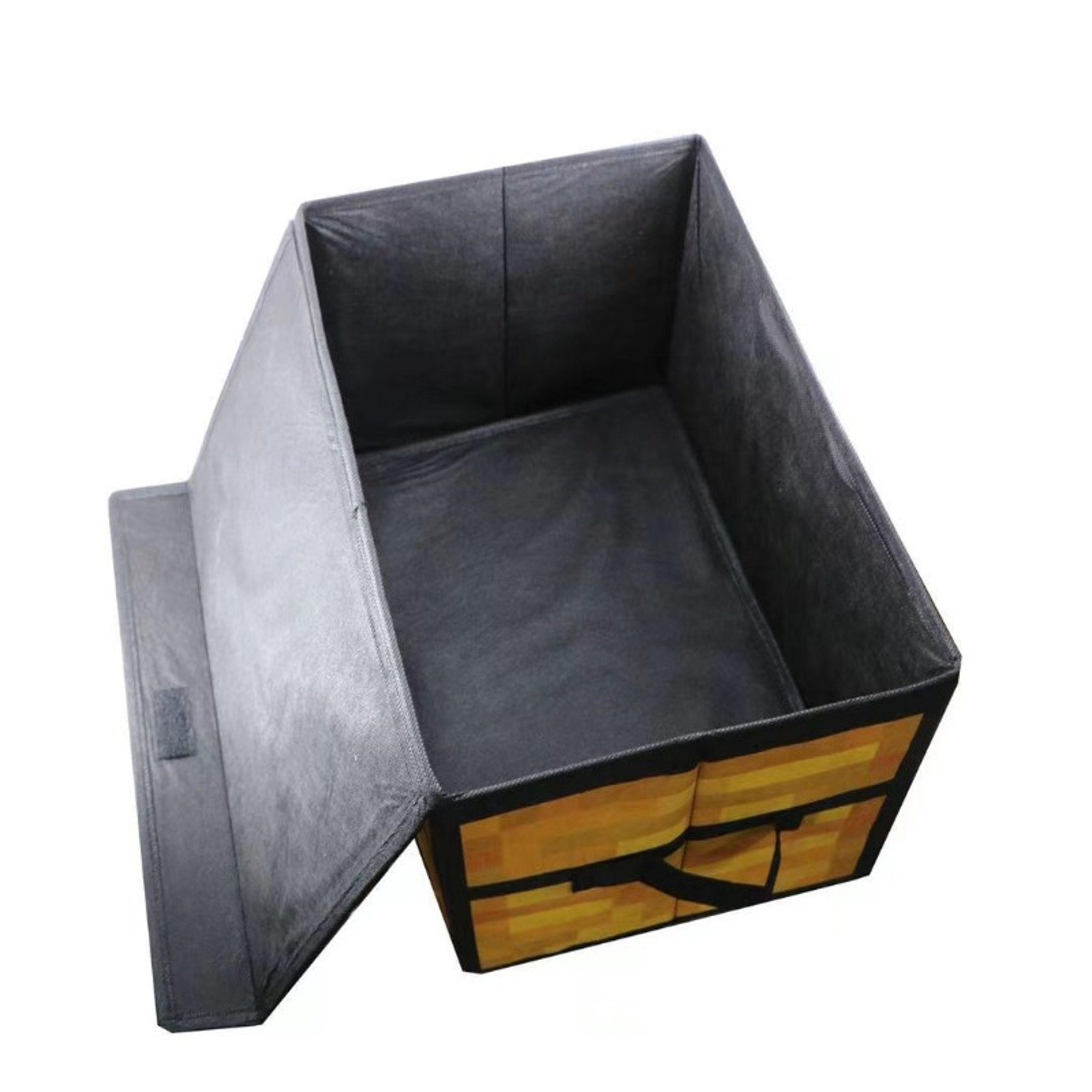 Large Pixel Style Storage Chest With Handles Foldable Clothes  Blanket Organizer 6